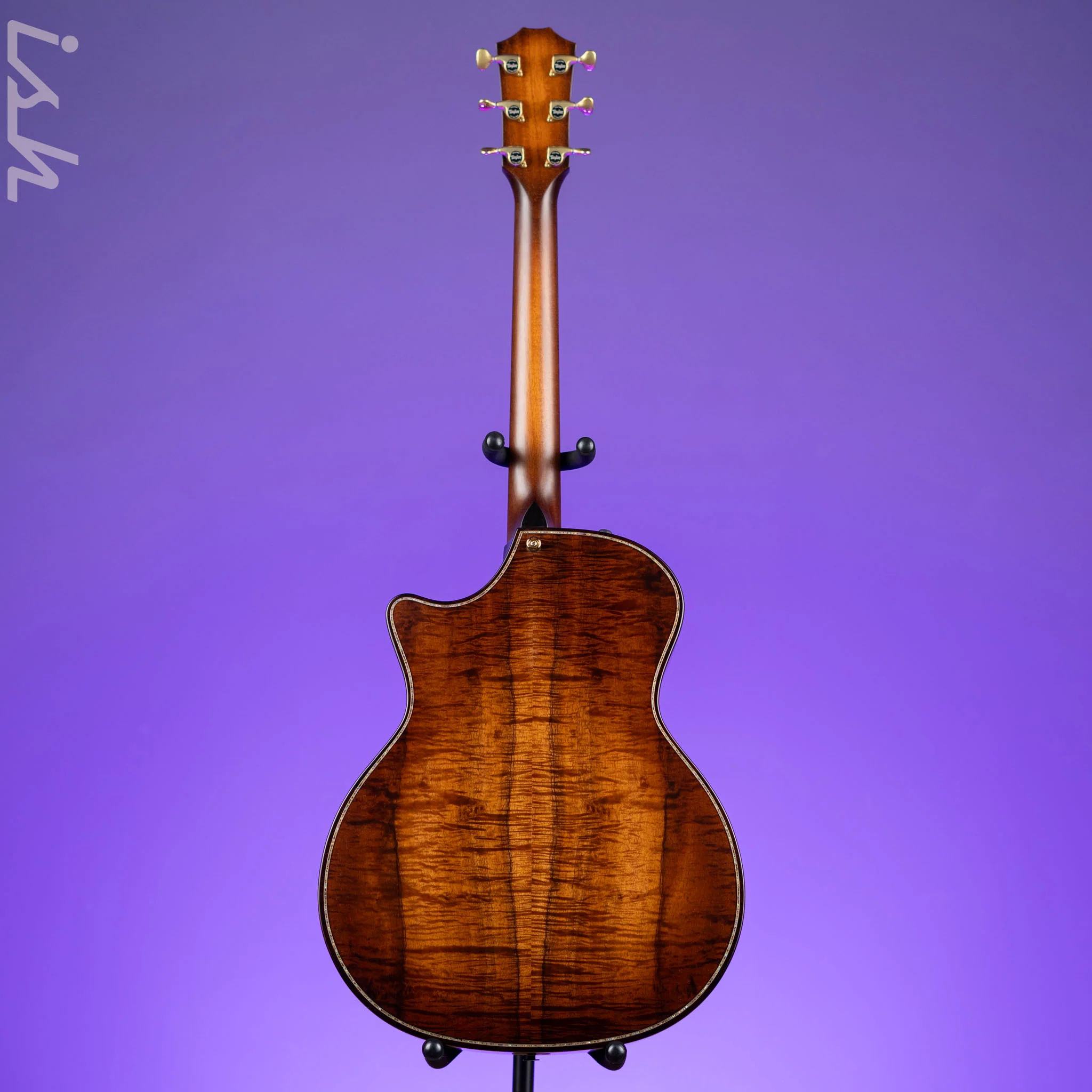Taylor Builder's Edition K24ce Acoustic-Electric Guitar AA Hawaiian Koa Top - Image 6