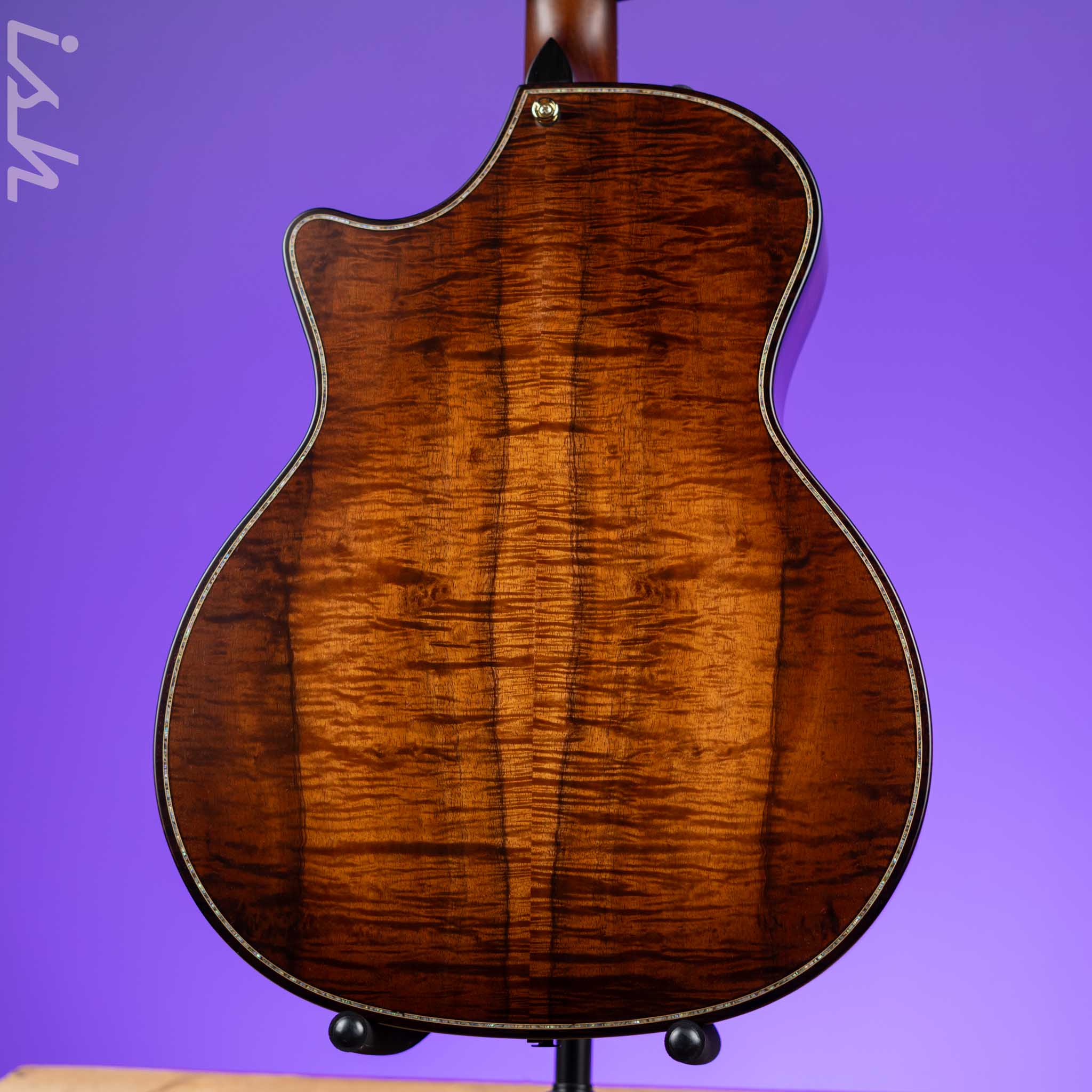 Taylor Builder's Edition K24ce Acoustic-Electric Guitar AA Hawaiian Koa Top - Image 7