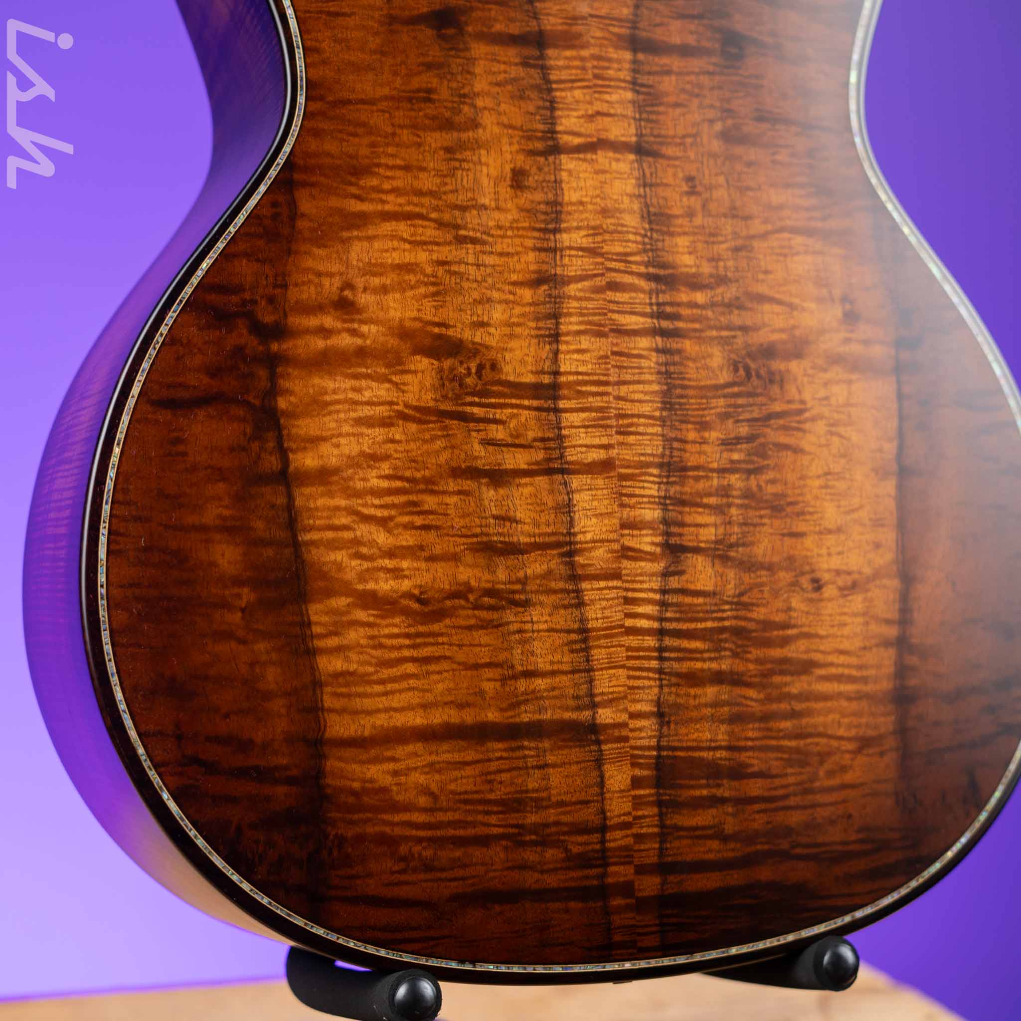 Taylor Builder's Edition K24ce Acoustic-Electric Guitar AA Hawaiian Koa Top - Image 9