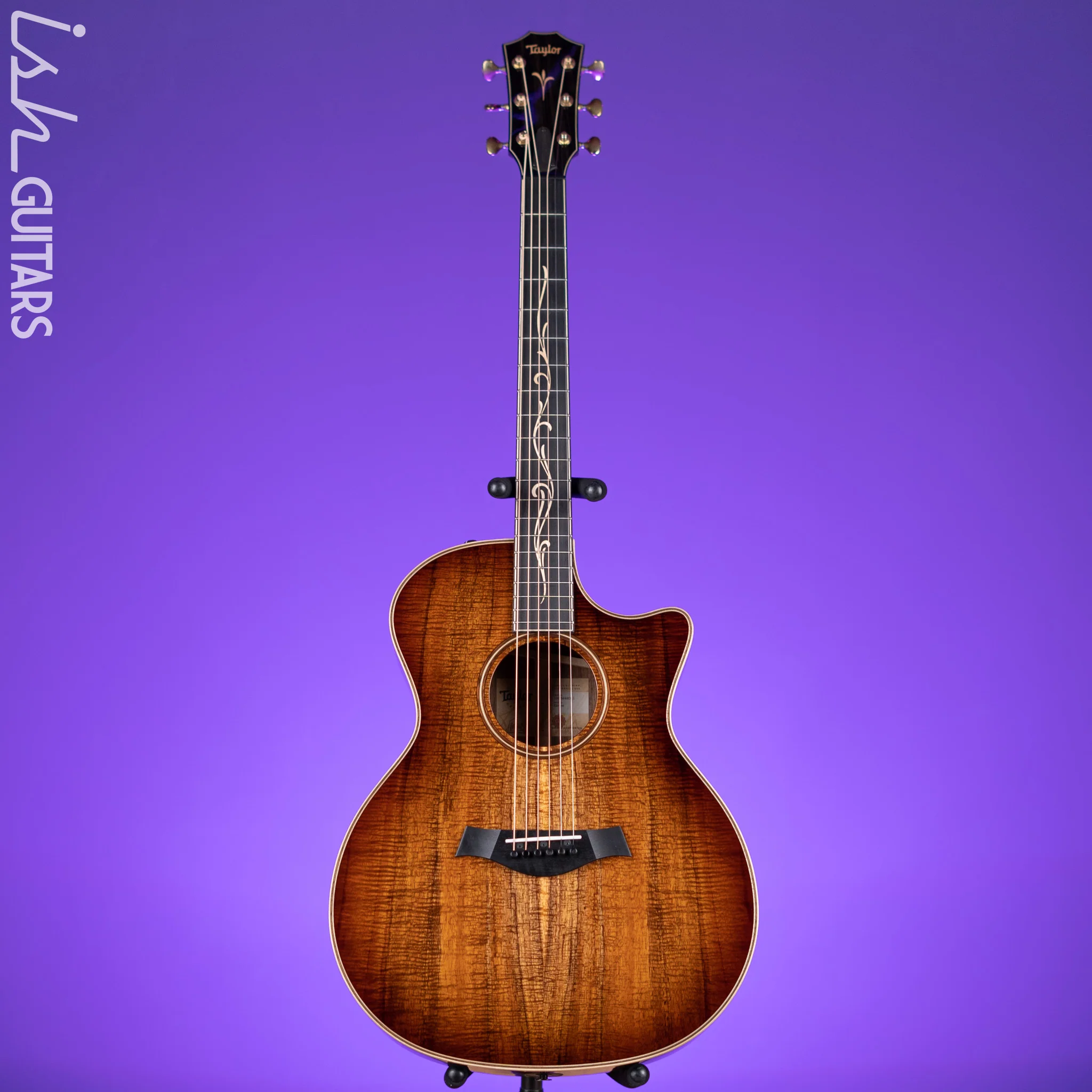 Taylor K24ce Acoustic-Electric Guitar AA Hawaiian Koa Top - Image 2