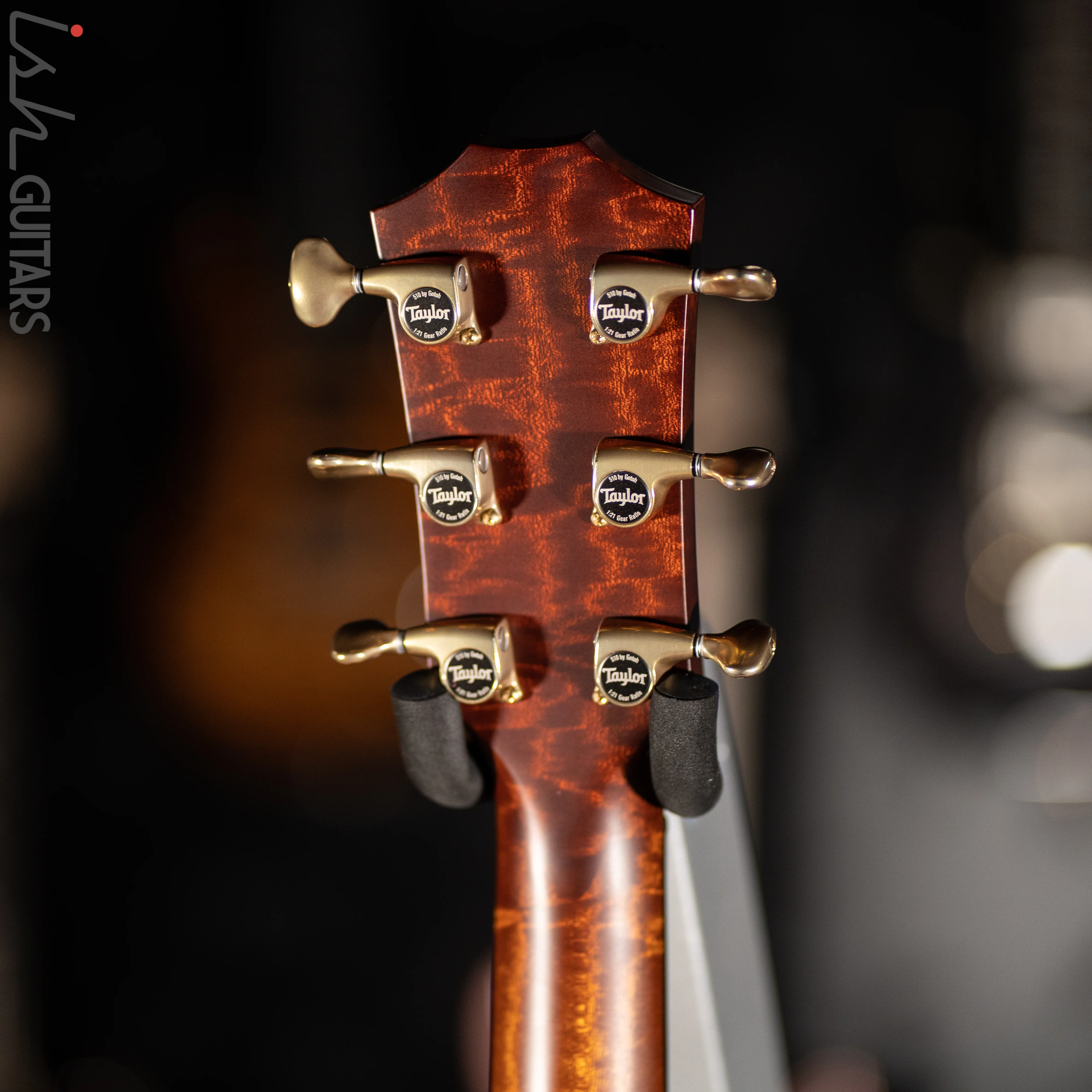 Taylor Custom GA Quilted Sapele/Englemann(Bearclaw) - Image 10