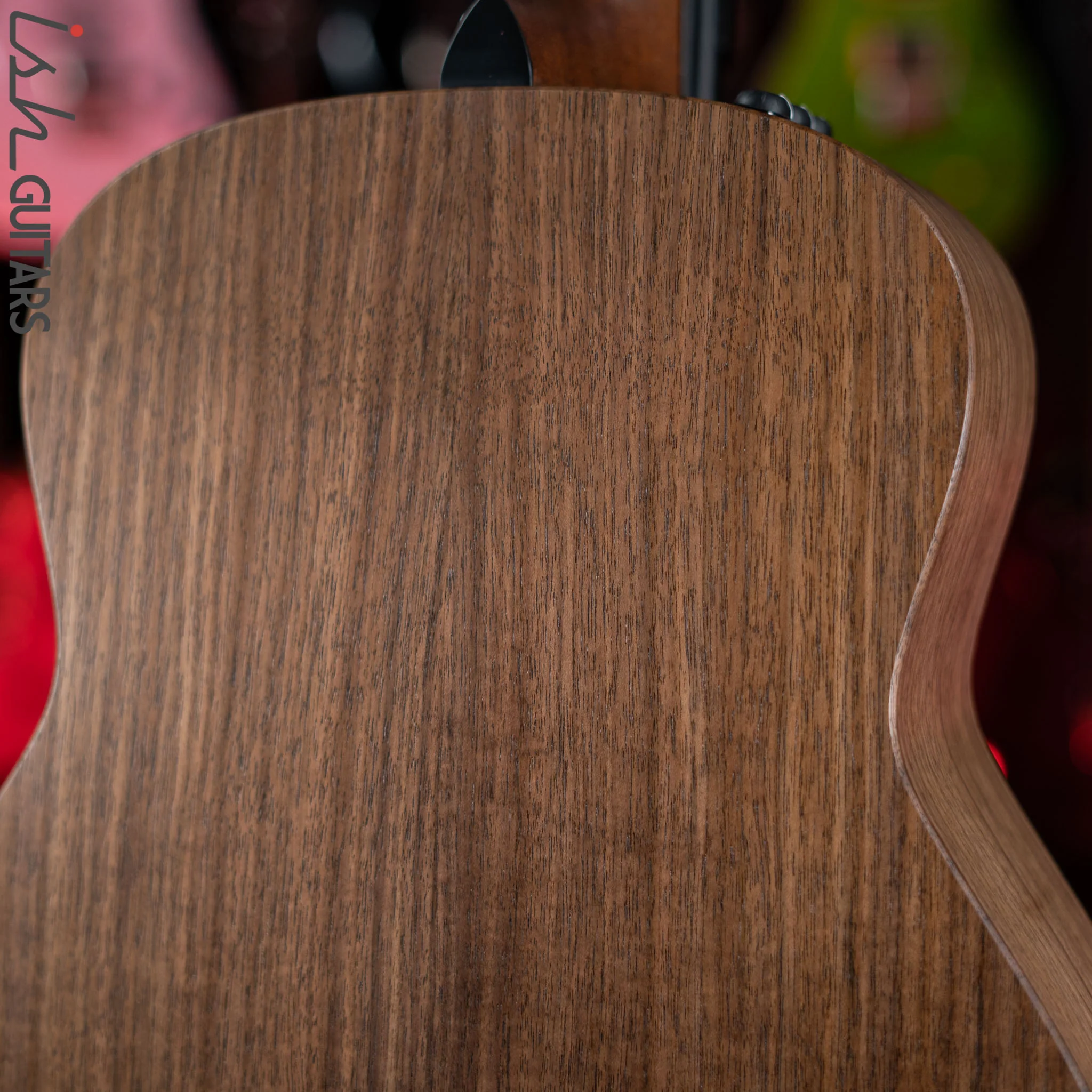 Taylor GTe Grand Theater Acoustic-Electric Guitar Blacktop Demo - Image 10