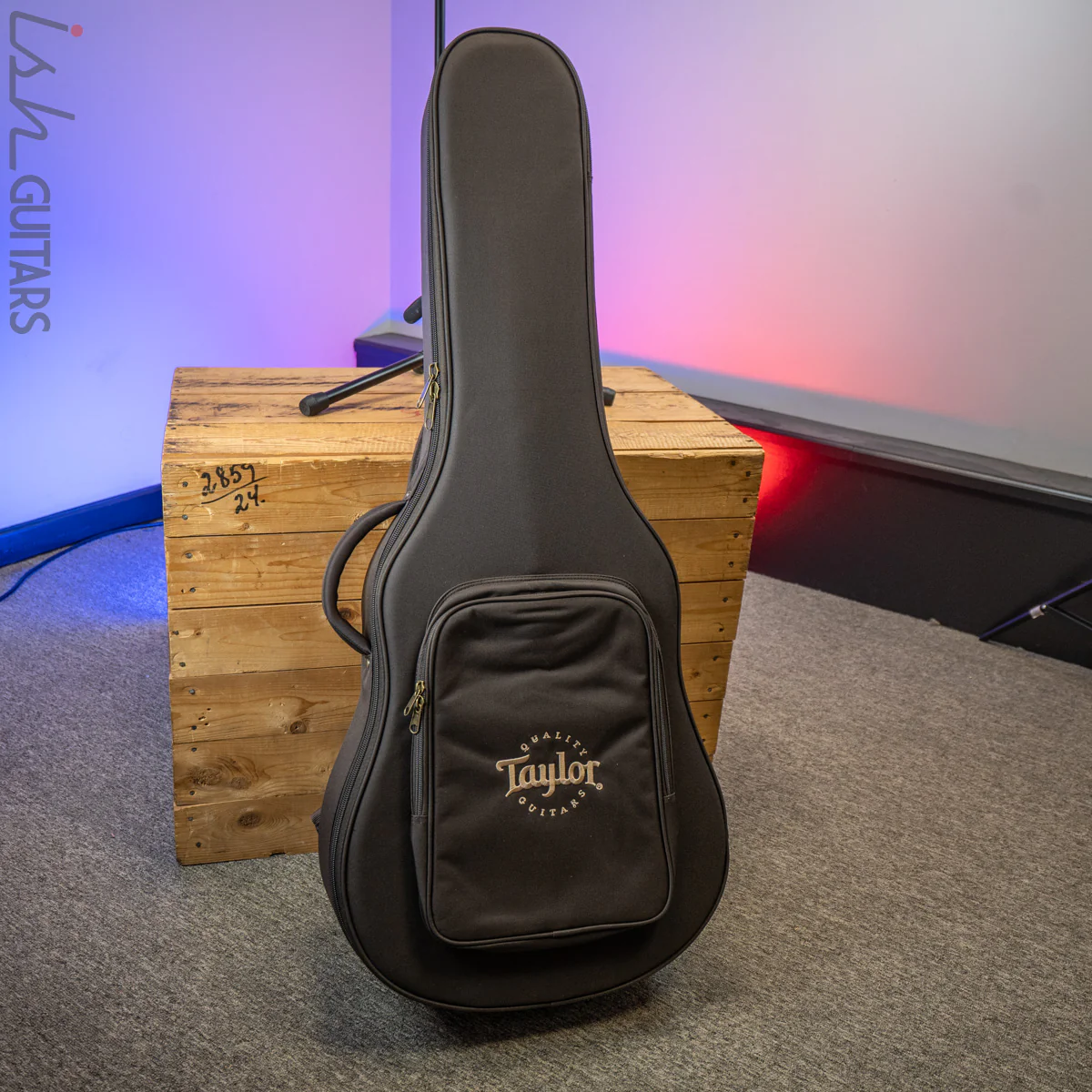 Taylor GTe Grand Theater Acoustic-Electric Guitar Blacktop Demo - Image 12
