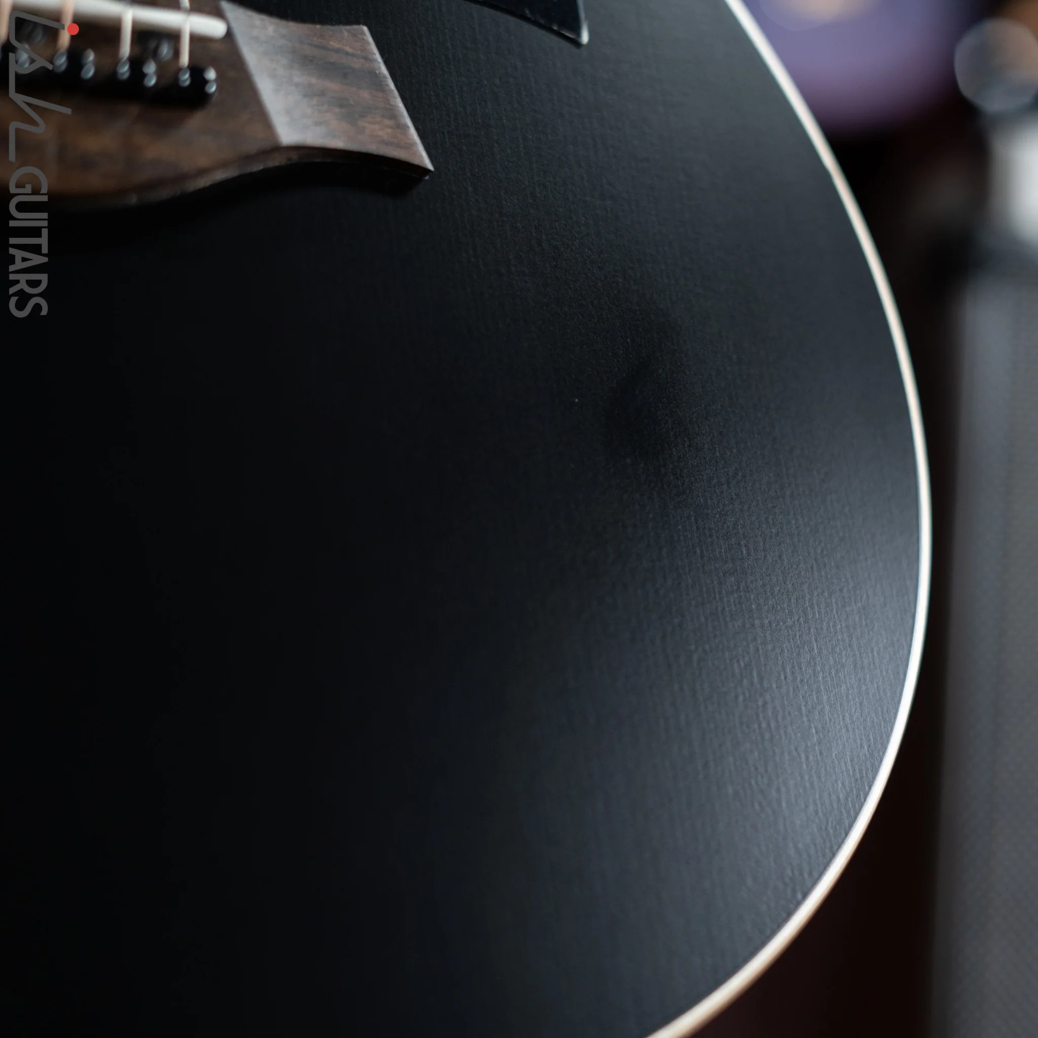 Taylor GTe Grand Theater Acoustic-Electric Guitar Blacktop Demo - Image 5