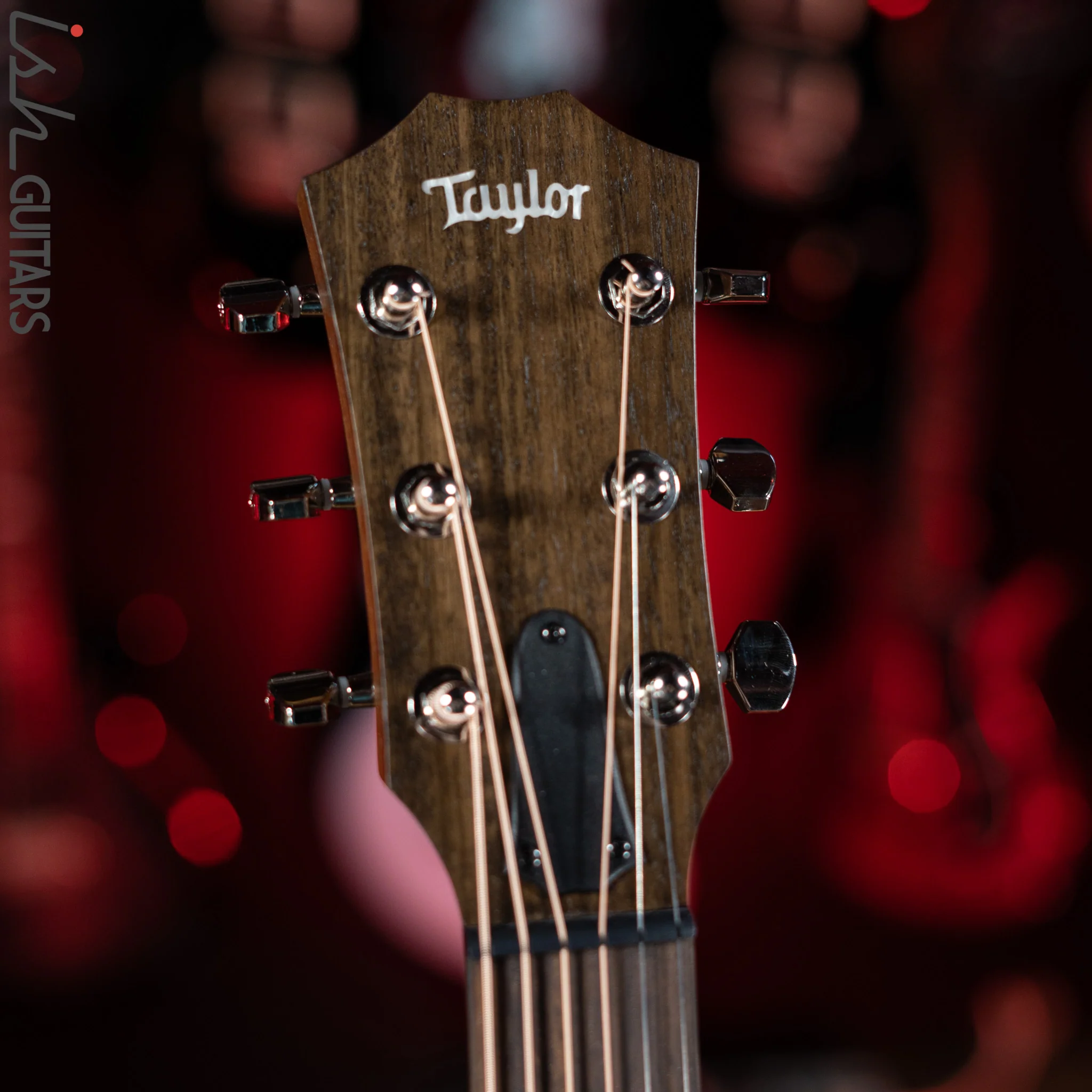 Taylor GTe Grand Theater Acoustic-Electric Guitar Blacktop Demo - Image 6
