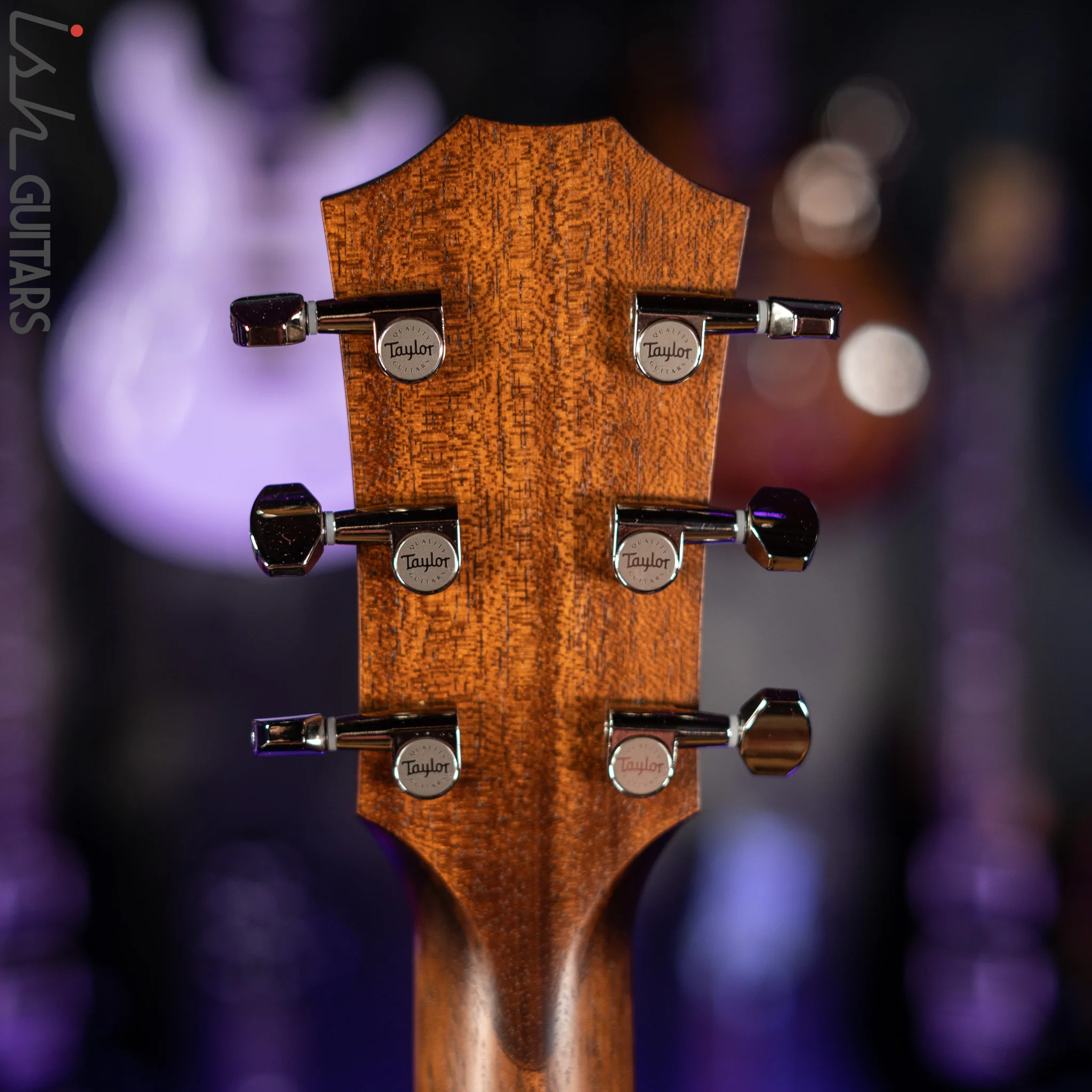 Taylor GTe Grand Theater Acoustic-Electric Guitar Blacktop - Image 11