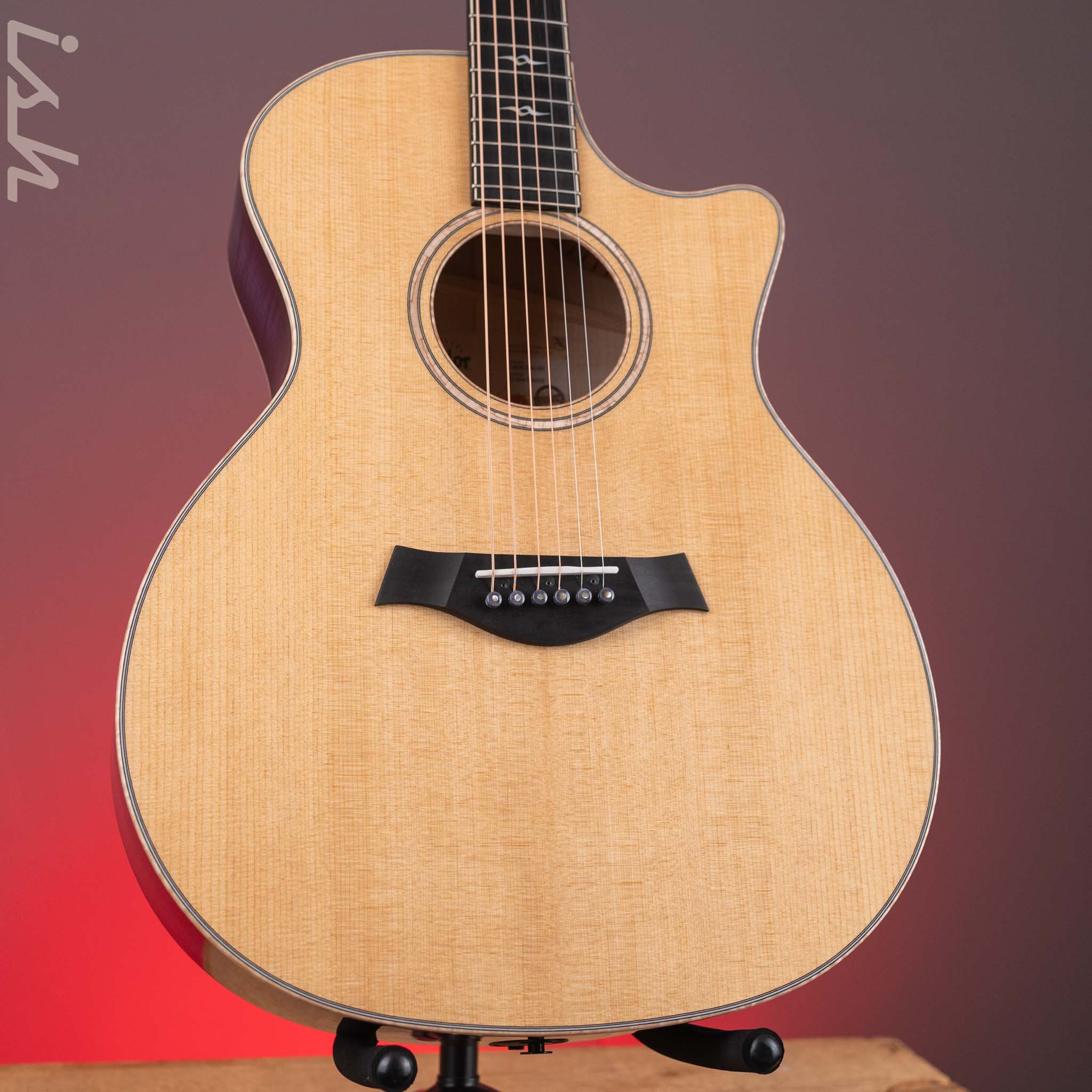 Taylor NAMM Custom C14ce B4008 Grand Auditorium Lilac Wine - Image 2