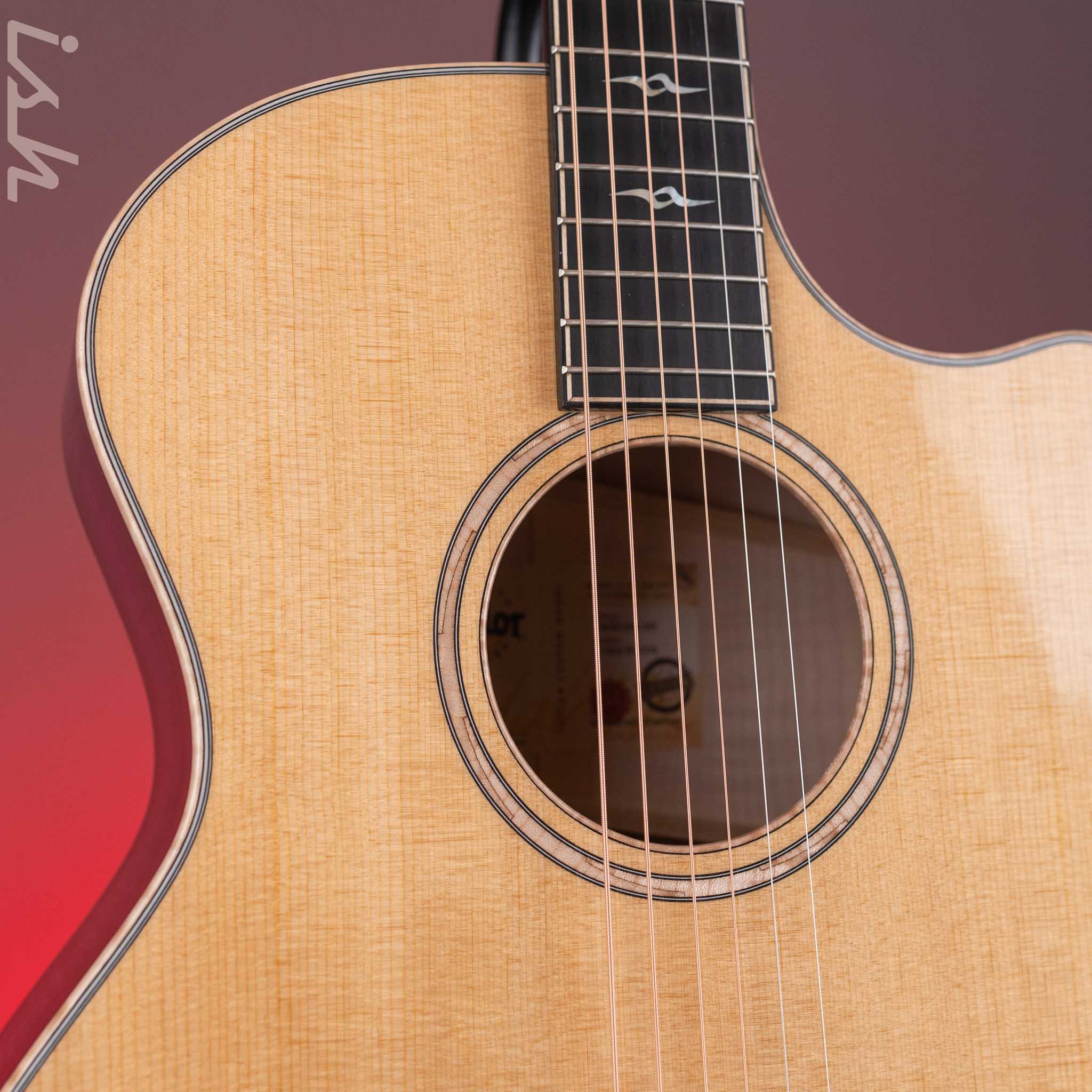 Taylor NAMM Custom C14ce B4008 Grand Auditorium Lilac Wine - Image 4