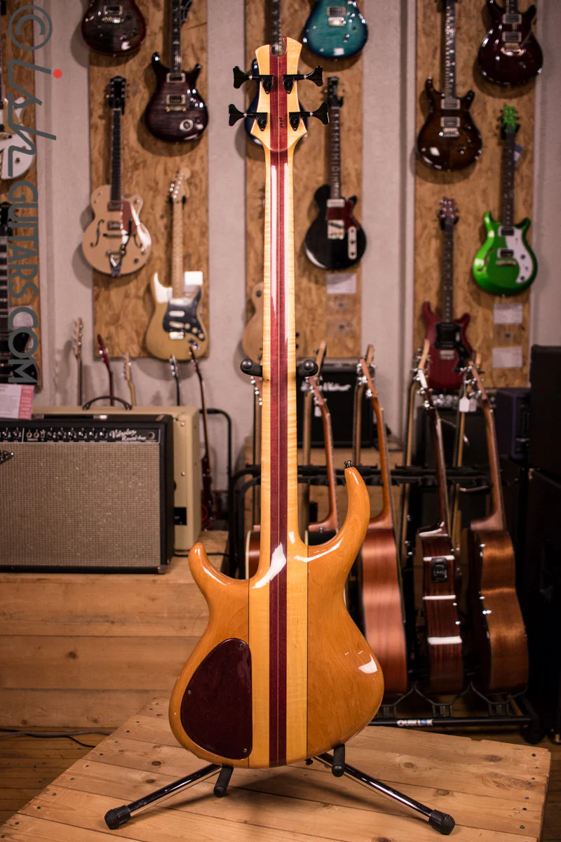 1990's Tobias Classic 4 String Bass Guitar - Image 7