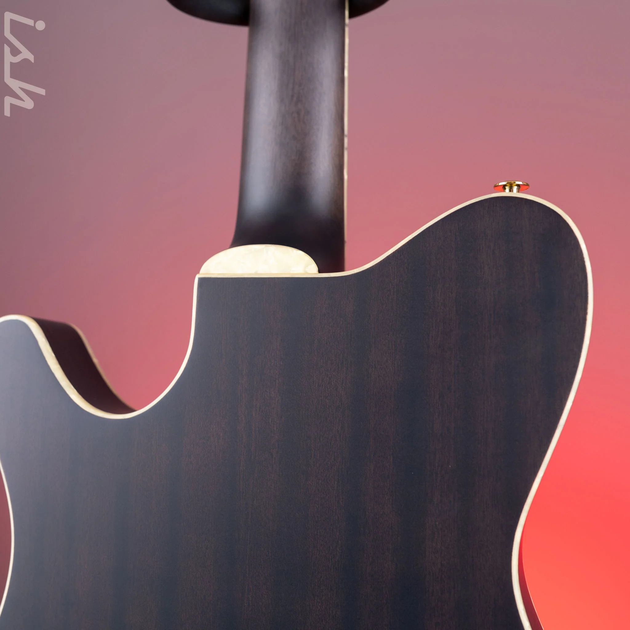 Ibanez TOD10N Tim Henson Signature Nylon Acoustic-Electric Guitar Transparent Black Flat Demo - Image 8