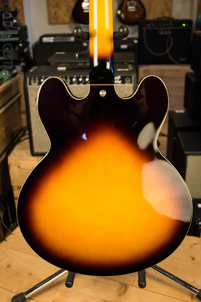 Tokai Korean Premium Series Lacquer Finish ES Guitar Sunburst - Image 6