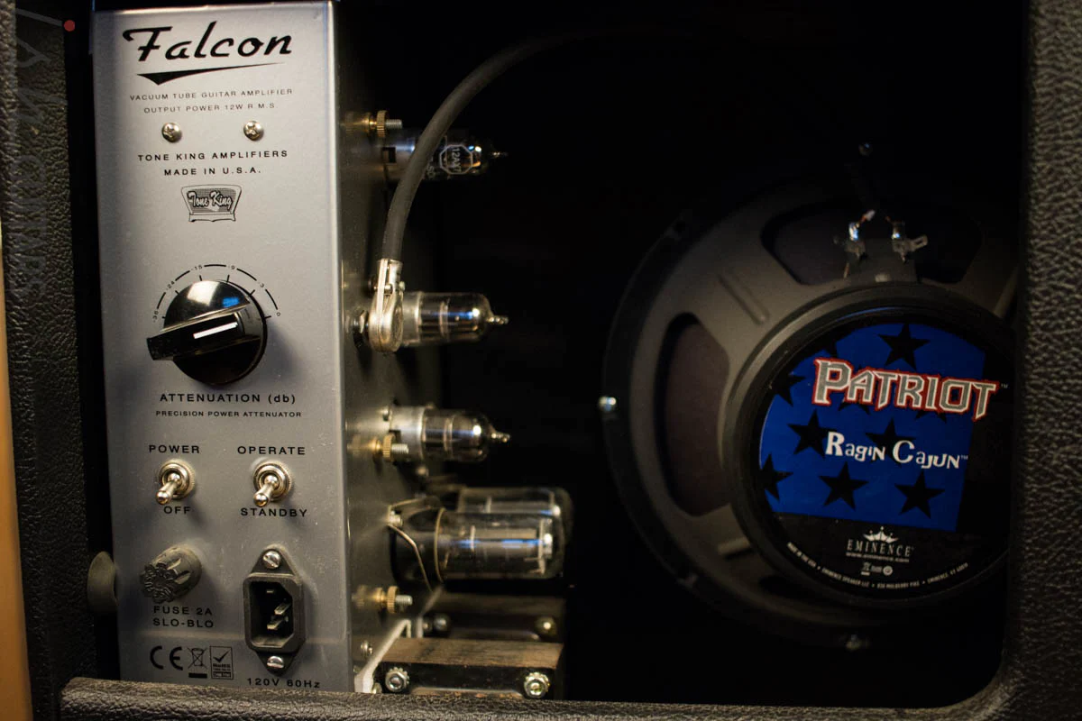 Tone King Falcon 1x10 Black/White 12W Combo Amp - Image 5