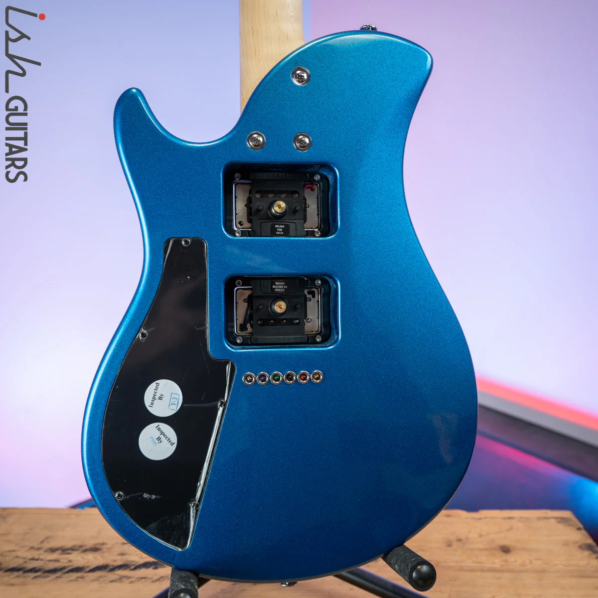 Trinity by Relish Metallic Blue w/ Extra Pickups - Image 7
