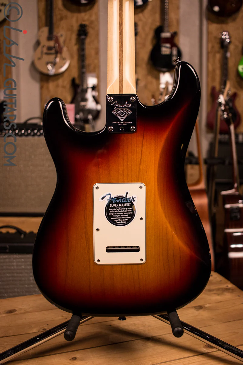 USA Fender 60th Anniversary Diamond Stratocaster Used - Image 6