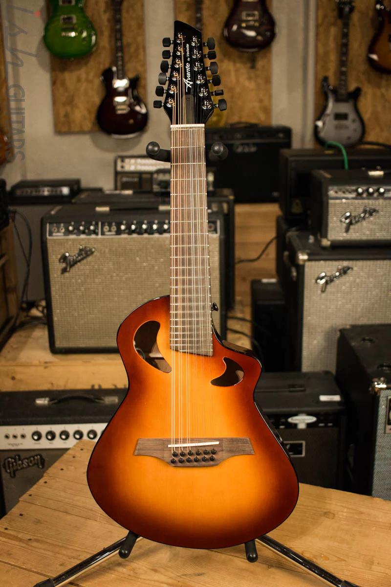 Veillette Avante Griffin 12 string Tobacco Burst - Image 2