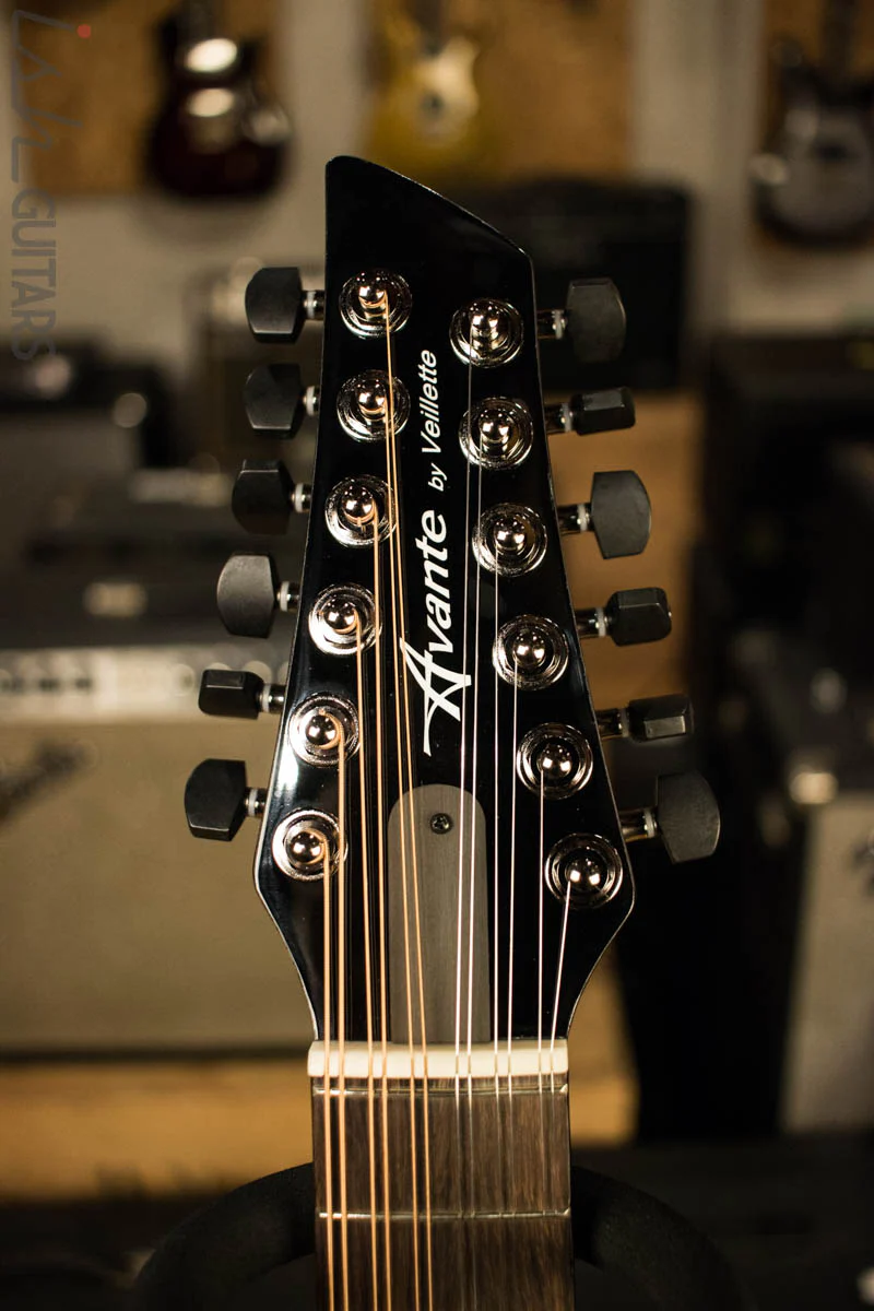 Veillette Avante Griffin 12 string Tobacco Burst - Image 5