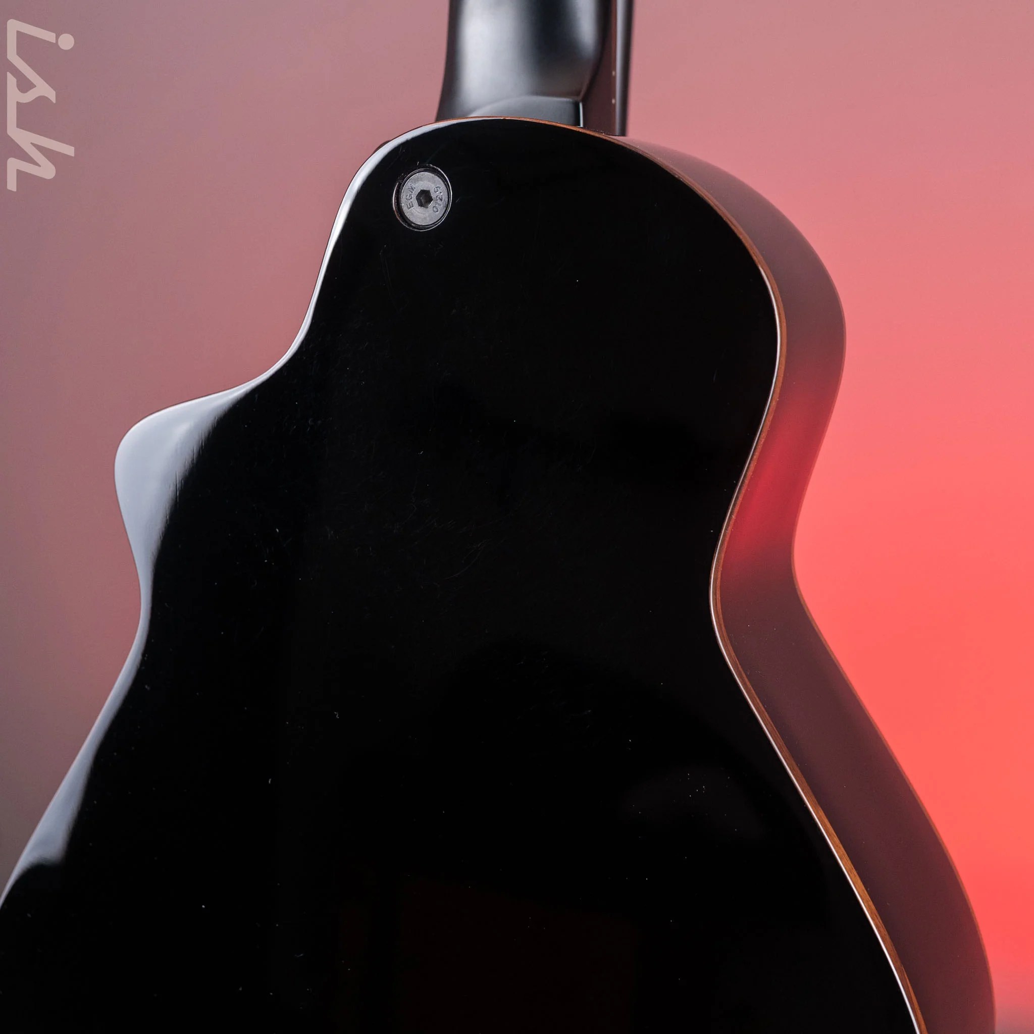 Veillette Avante Gryphon 12-String Acoustic Guitar Black B-Stock - Image 11