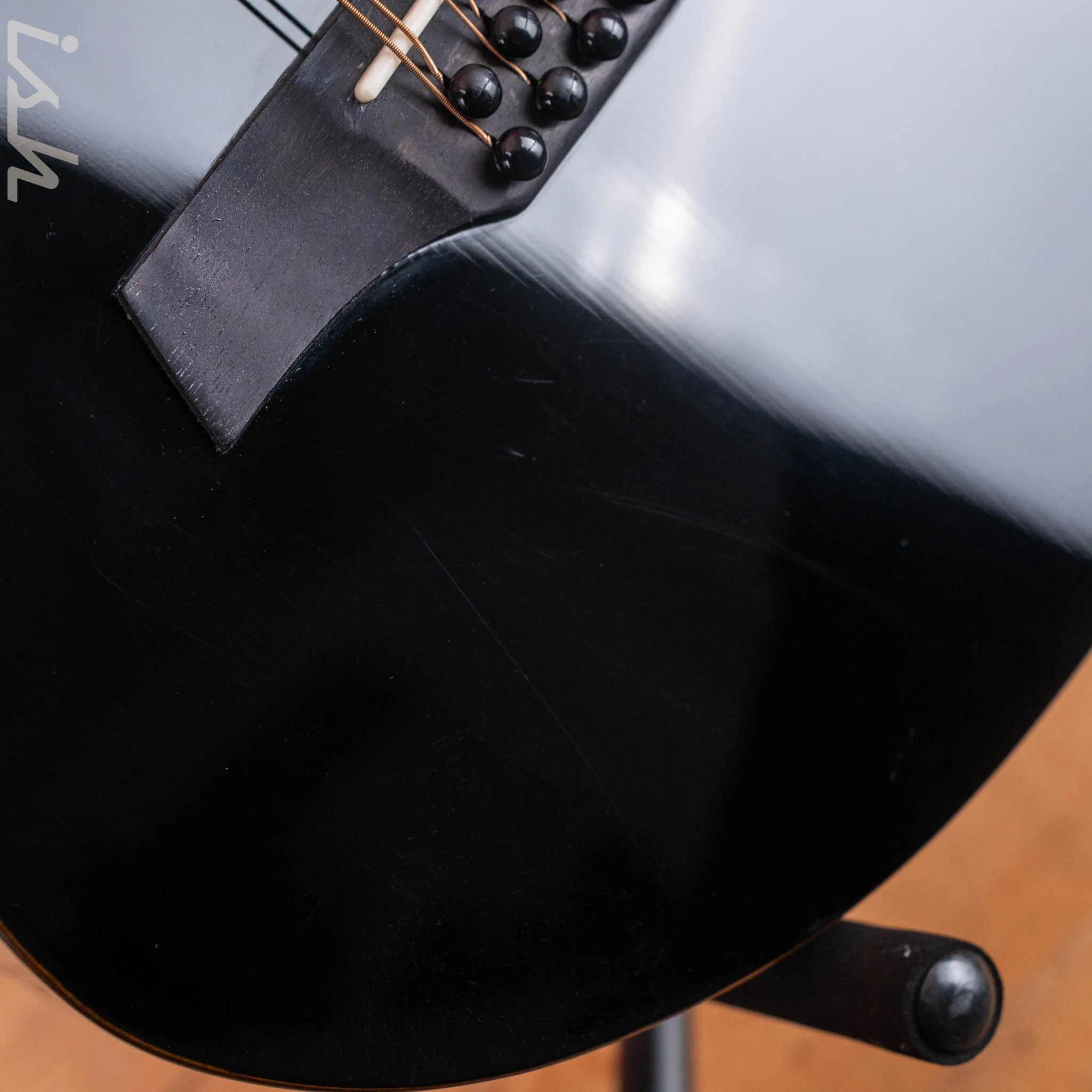 Veillette Avante Gryphon 12-String Acoustic Guitar Black B-Stock - Image 7