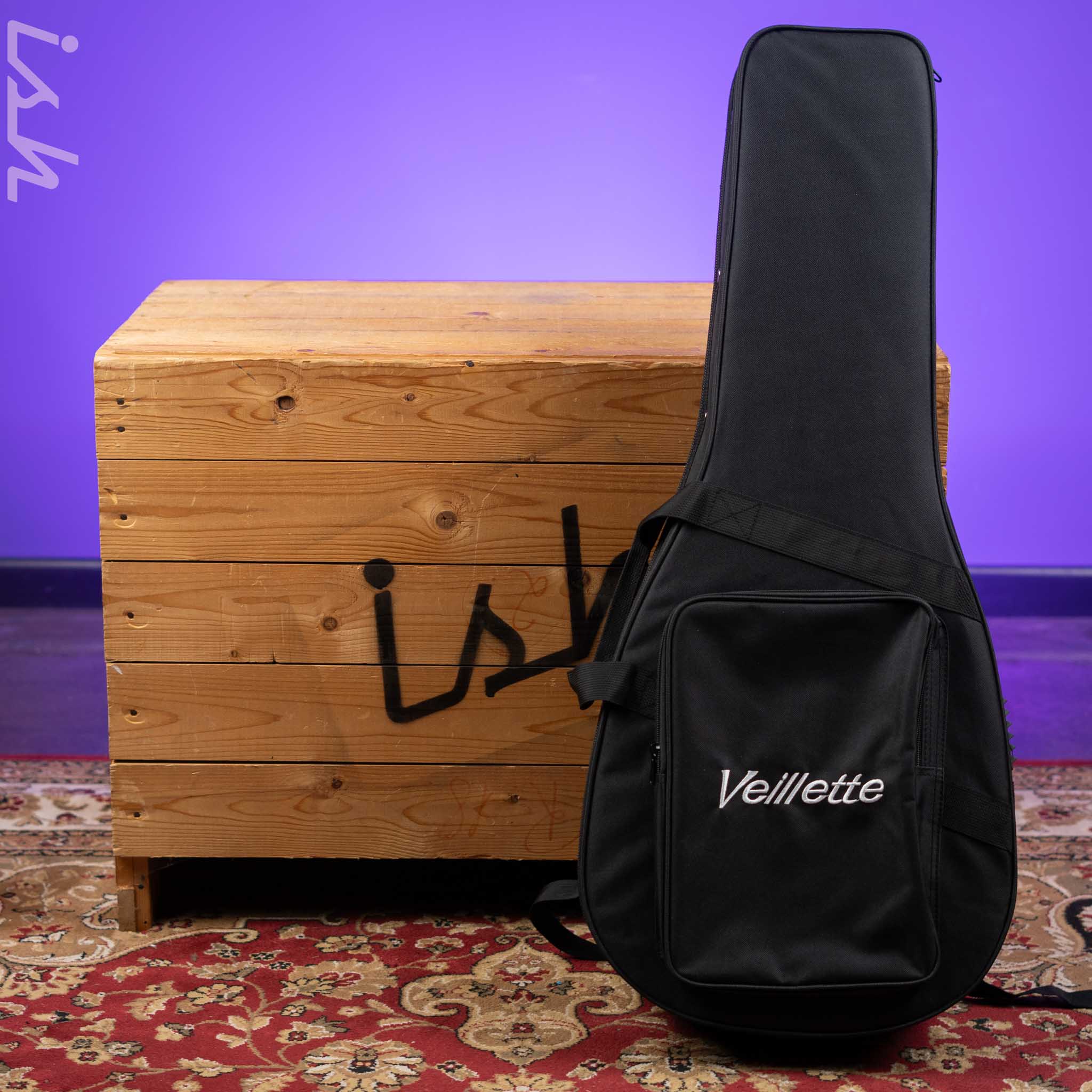 Veillette Avante Gryphon 12-String Acoustic Guitar Black B-Stock - Image 16
