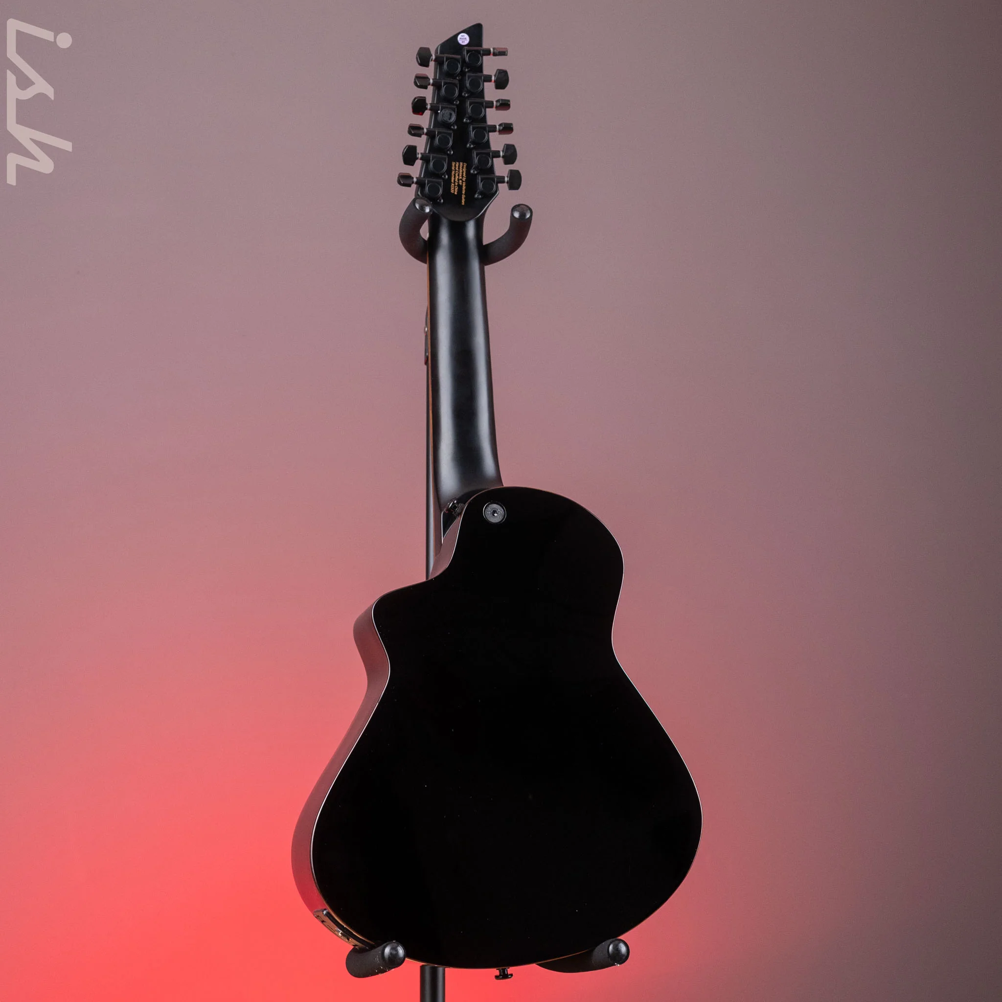 Veillette Avante Gryphon 12-String Acoustic Guitar Black B-Stock - Image 9