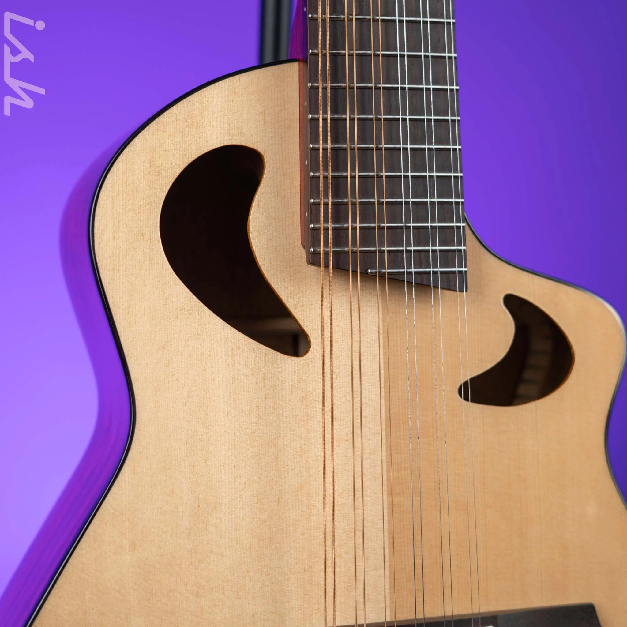 Veillette Avante Gryphon 12-String Acoustic Guitar Natural B-Stock - Image 3