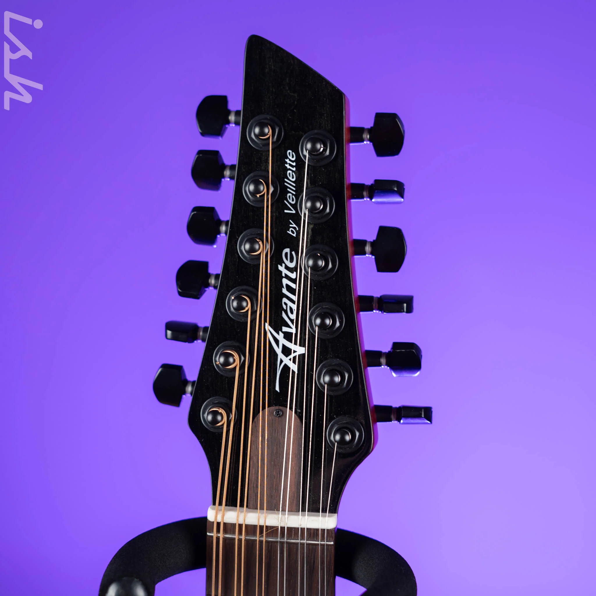 Veillette Avante Gryphon 12-String Acoustic Guitar Sunset Burst - Image 5