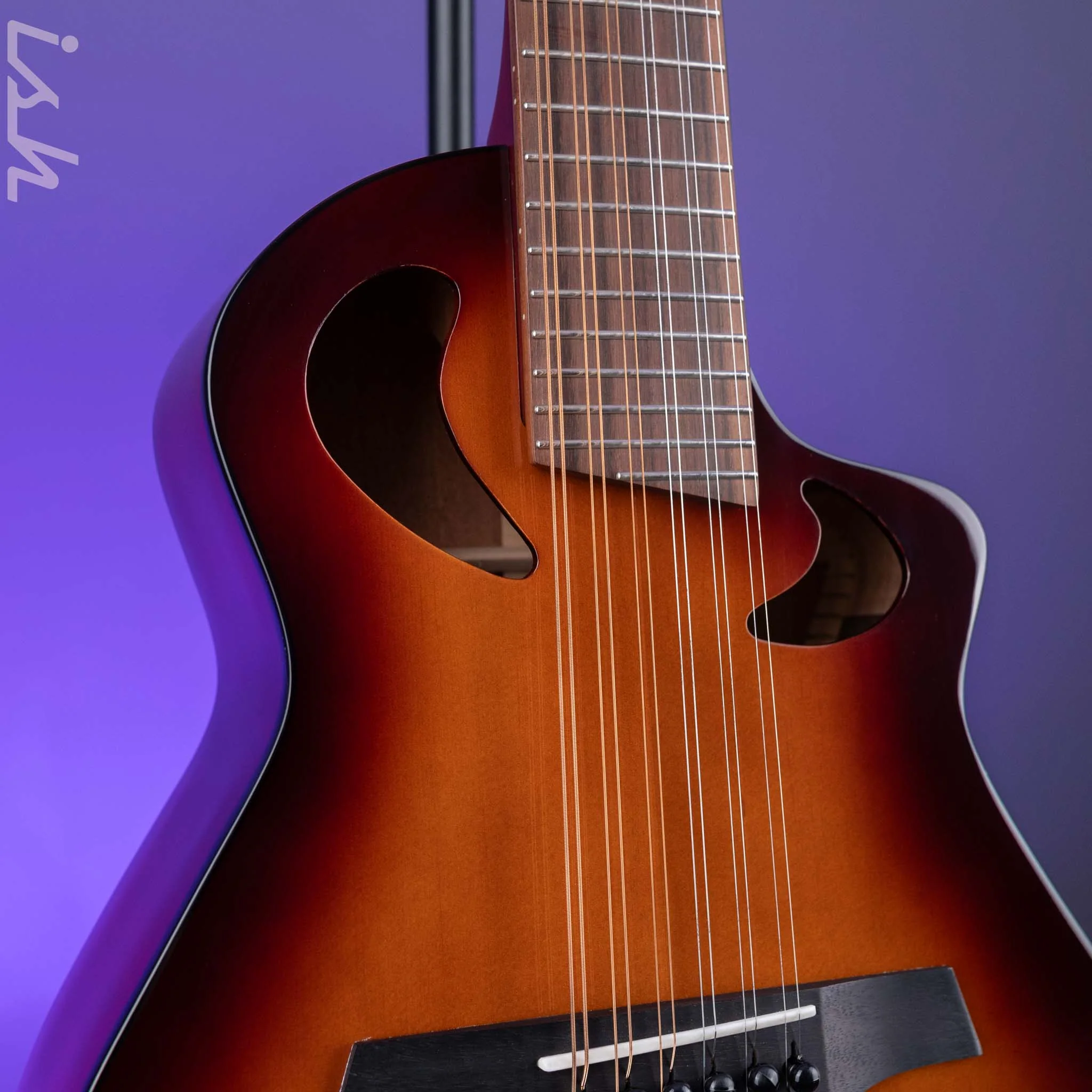 Veillette Avante Gryphon 12-String Acoustic Guitar Sunset Burst B-Stock - Image 3