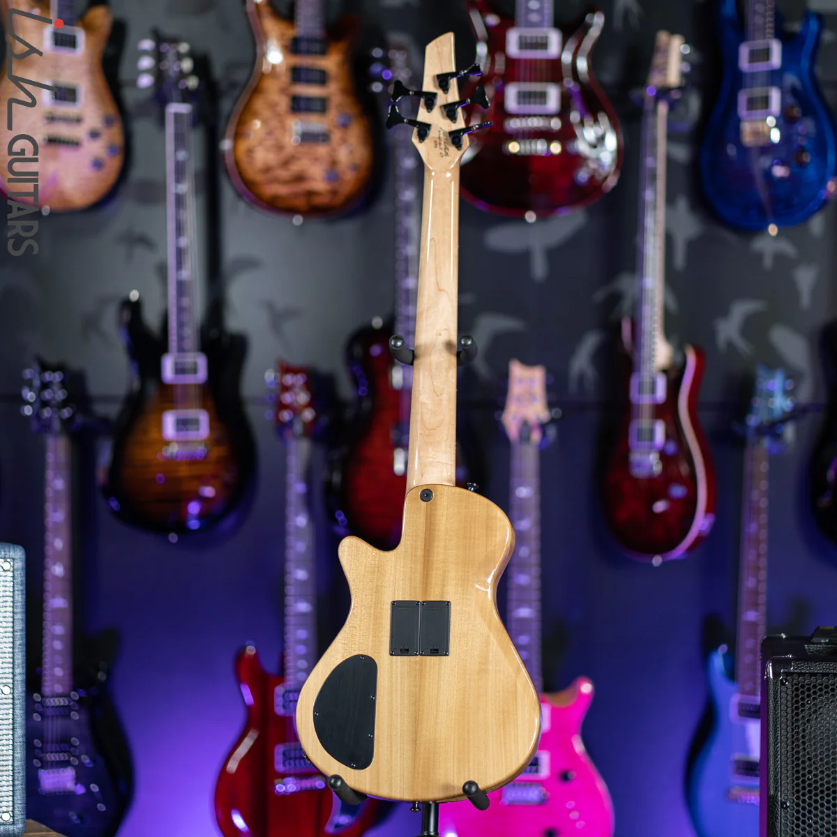 Veillette Minotaur 5 String 33" Short Scale Bass Guitar w/ Piezo - Image 8