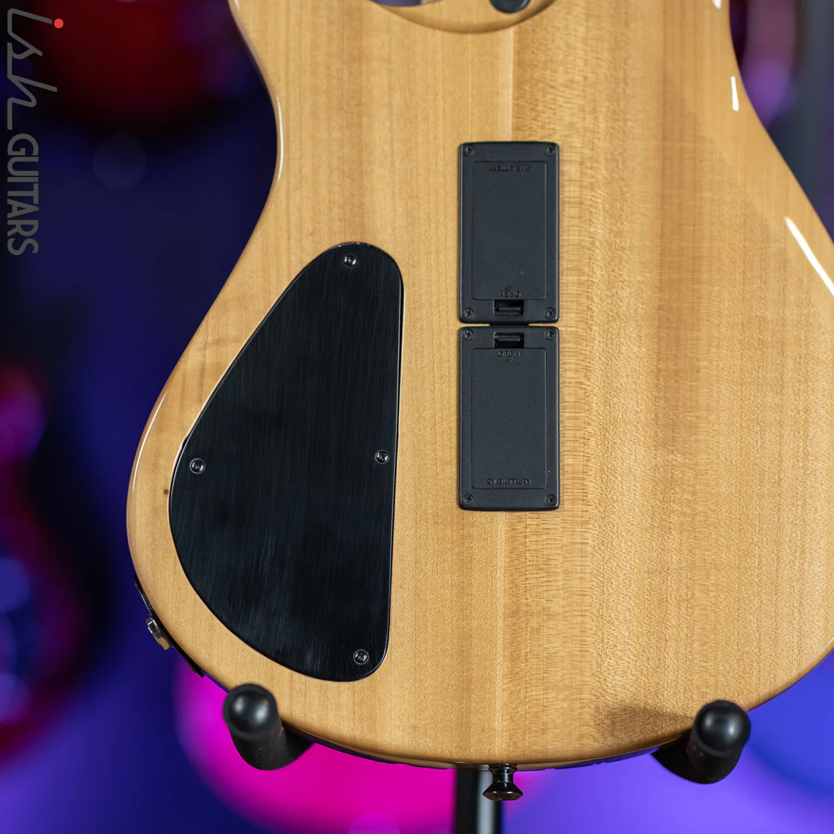 Veillette Singlecut 5 Custom Semi Hollow Buckeye Burl - Image 10