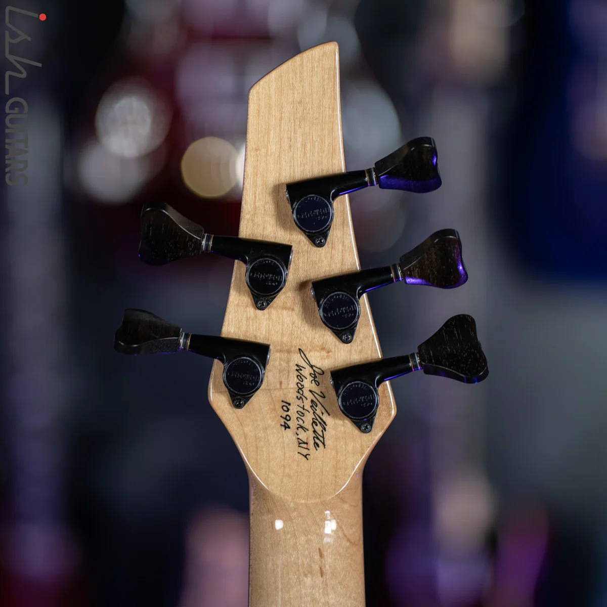 Veillette Singlecut 5 Custom Semi Hollow Buckeye Burl - Image 11