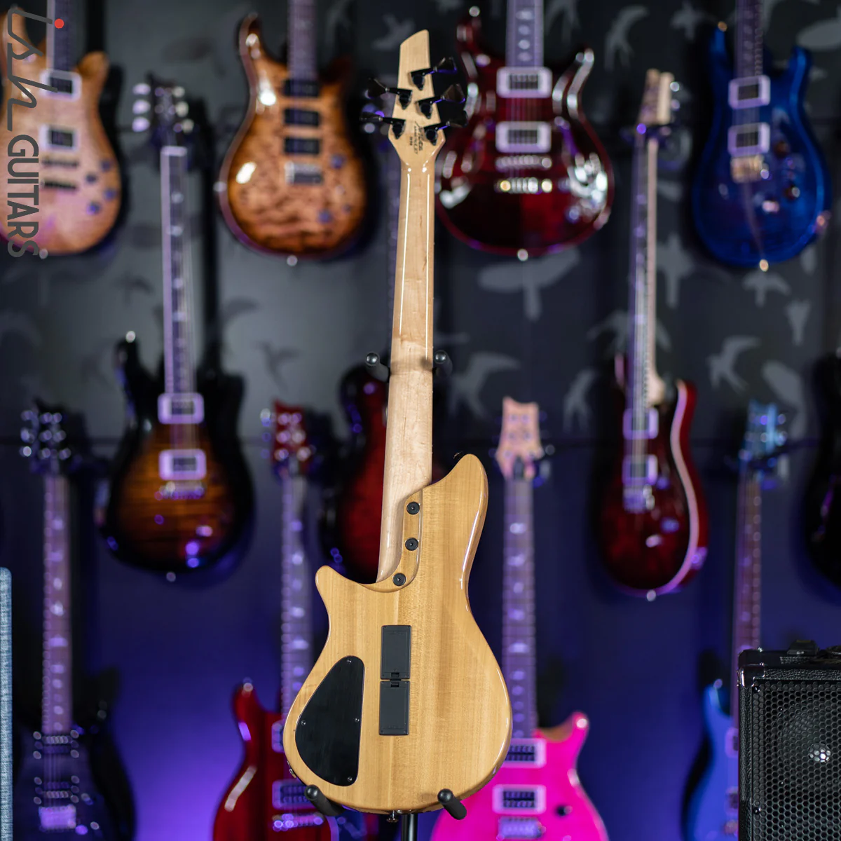 Veillette Singlecut 5 Custom Semi Hollow Buckeye Burl - Image 7