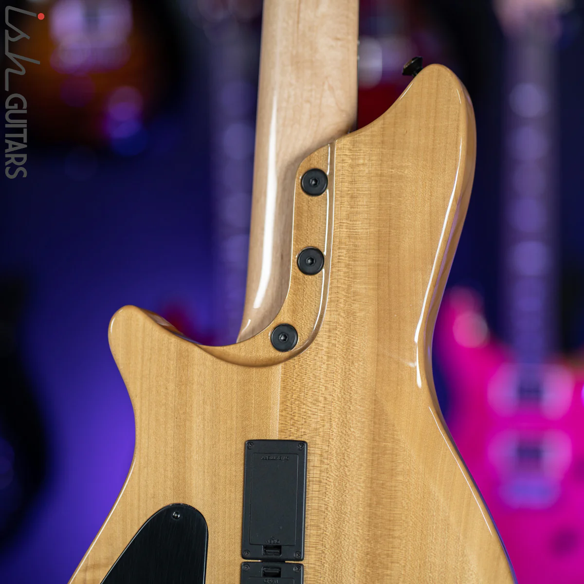 Veillette Singlecut 5 Custom Semi Hollow Buckeye Burl - Image 9