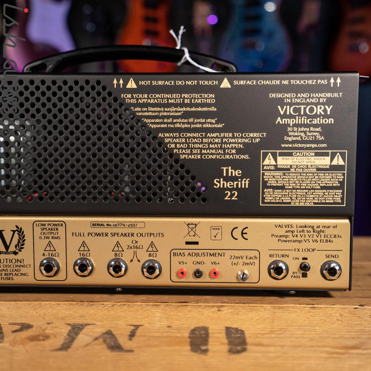 Victory The Sheriff 22 Watt Guitar Amp Head - Image 4