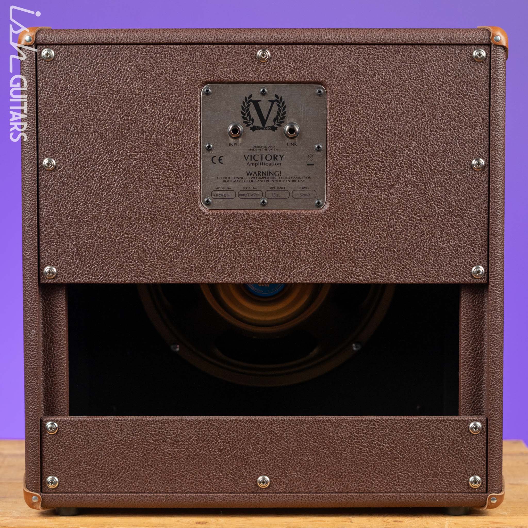 Victory VC35 "The Copper" Guitar Amplifier Head w/ V112-VB Gold 1x12 Cabinet - Image 11
