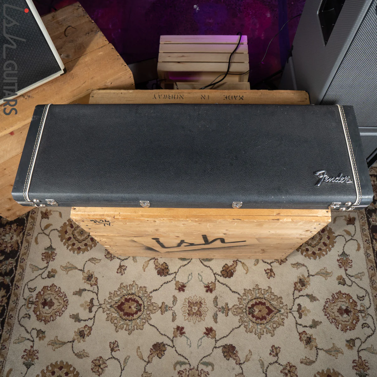 1970s Vintage Fender Mustang Guitar Case - Image 2