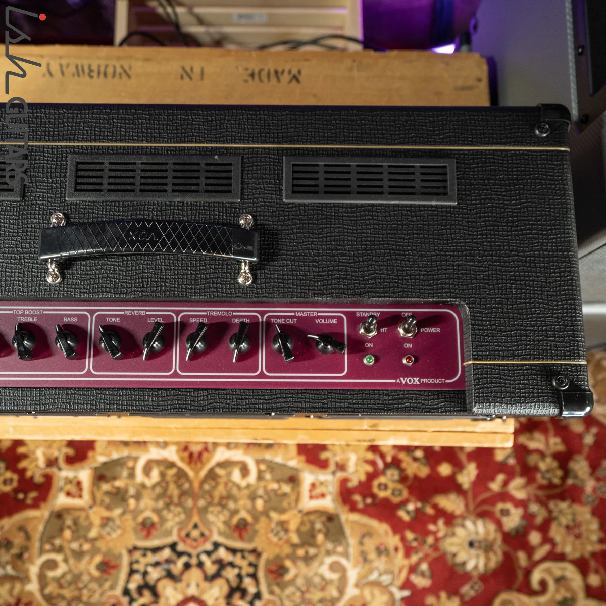 Vox AC30CH 30W Custom Head Tube Amplifier Demo - Image 6