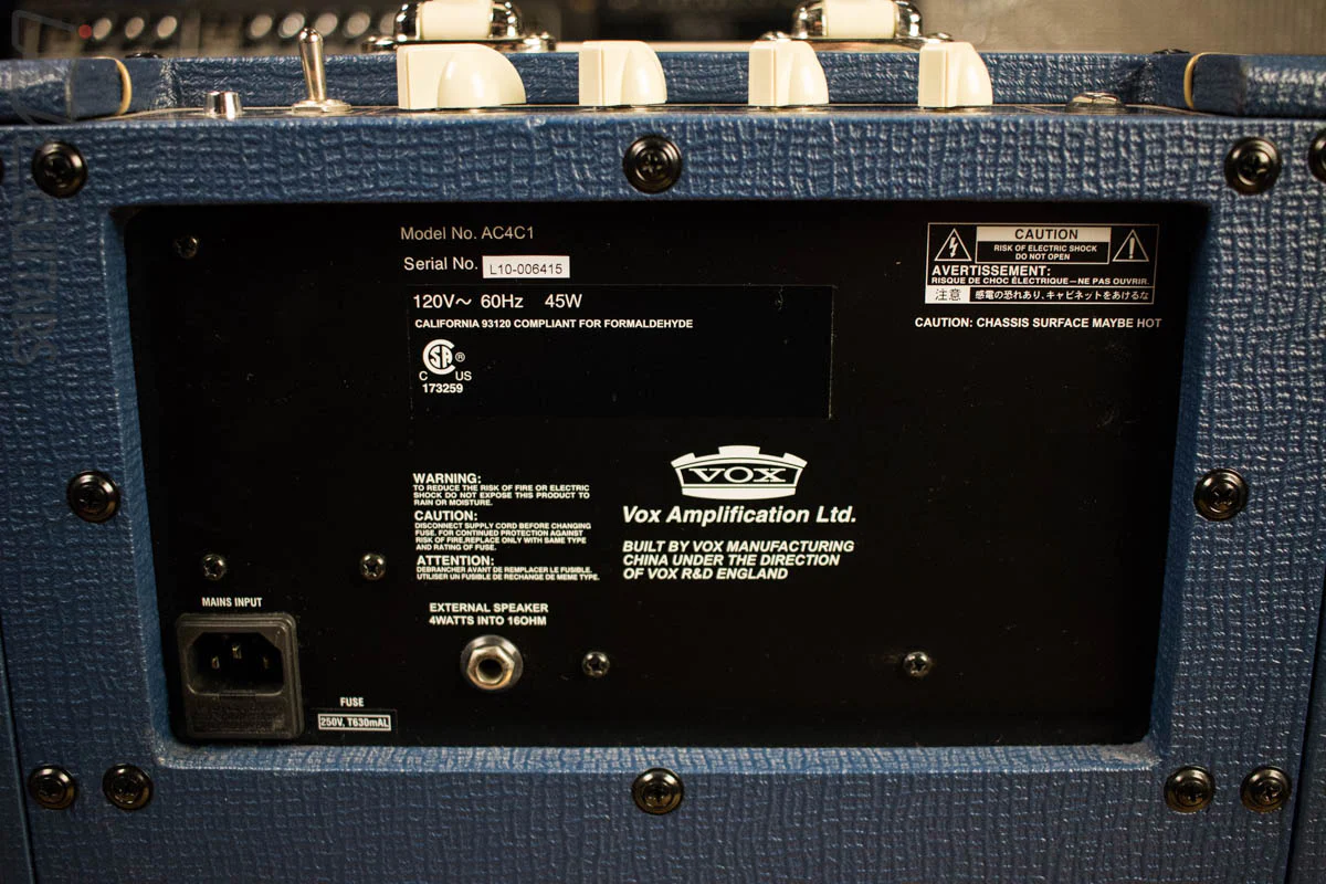 Vox AC4C1 Limited Edition Blue - Image 5