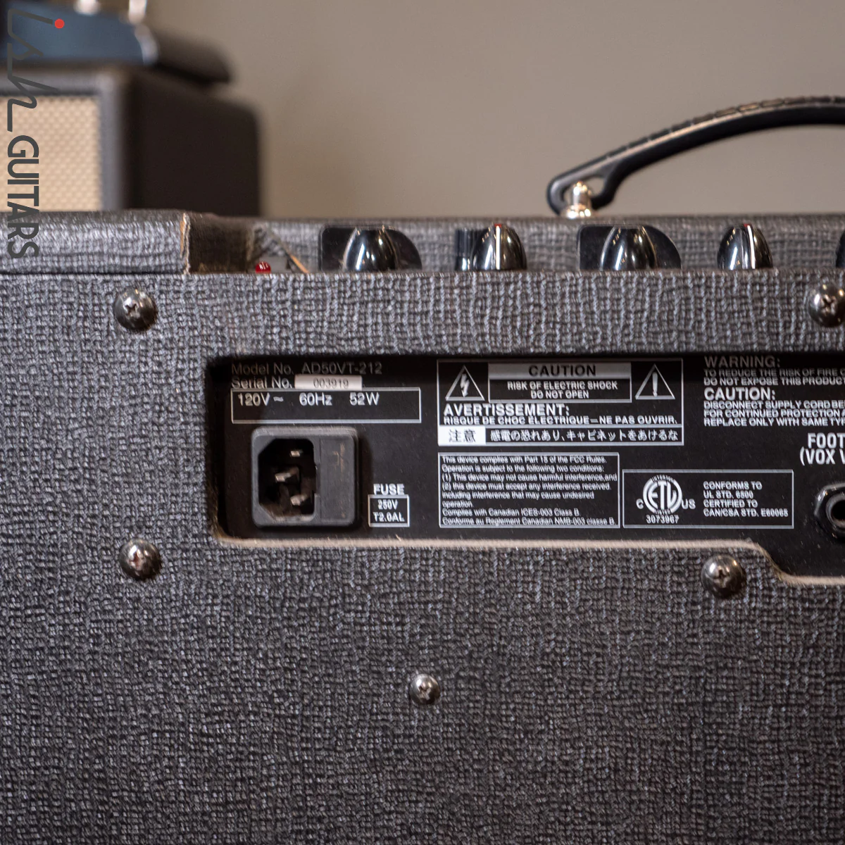 Vox Valvetronix AD50VT 1x12 Combo Amp - Image 7