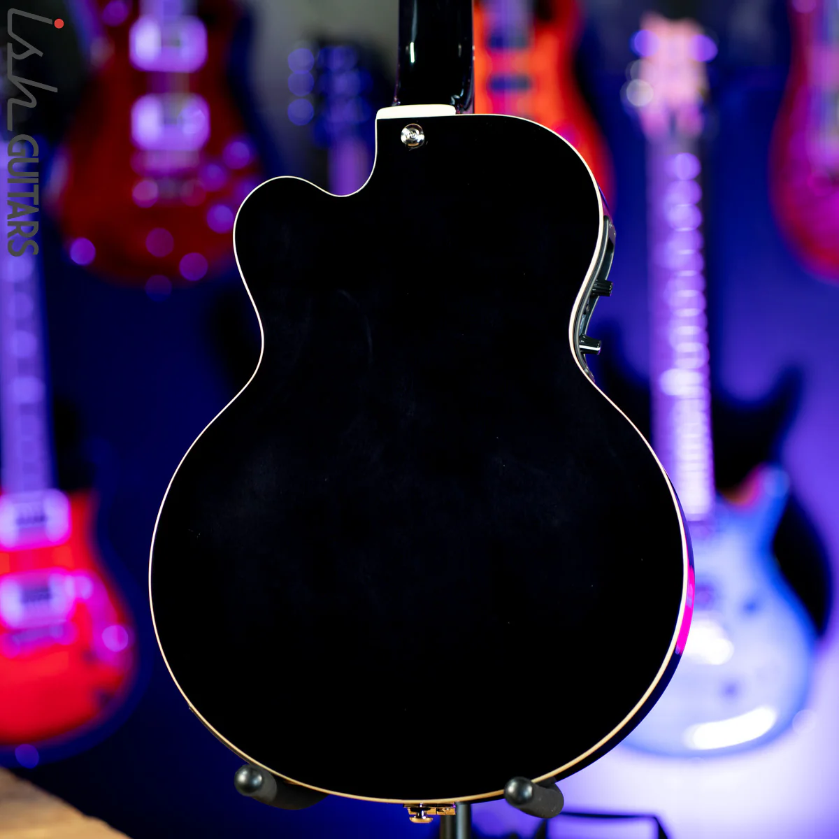Vox VGA-3D Giulietta Archtop Trans Black - Demo - Image 9