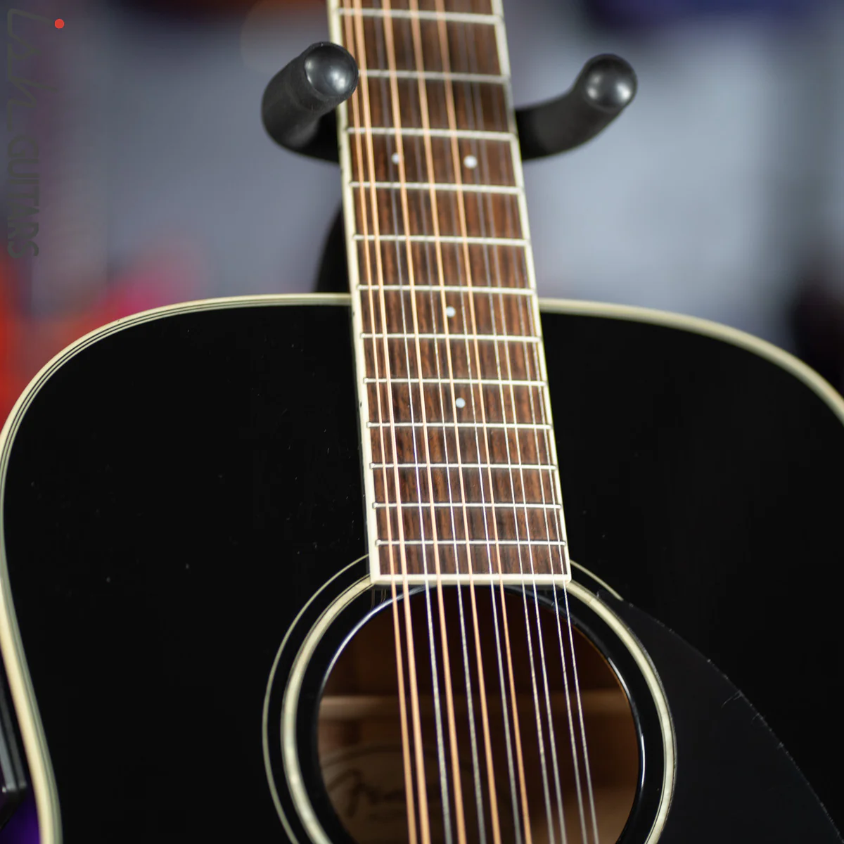 Fender CD-160SE 12 String Dreadnought Acoustic Guitar Black - Image 5