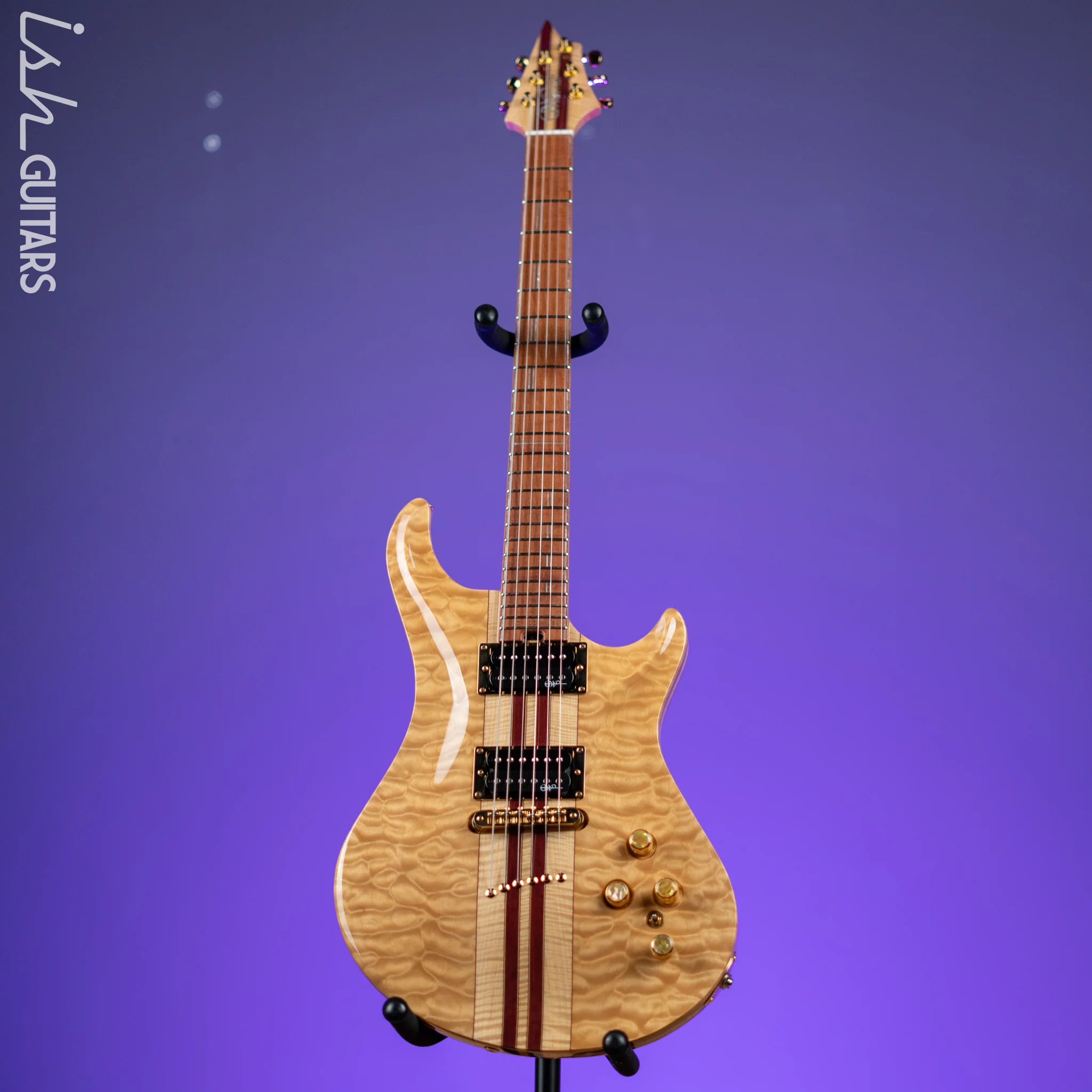 Warrior Instruments Dran Michael Design "The King's Closet" Natural Gloss - Image 2