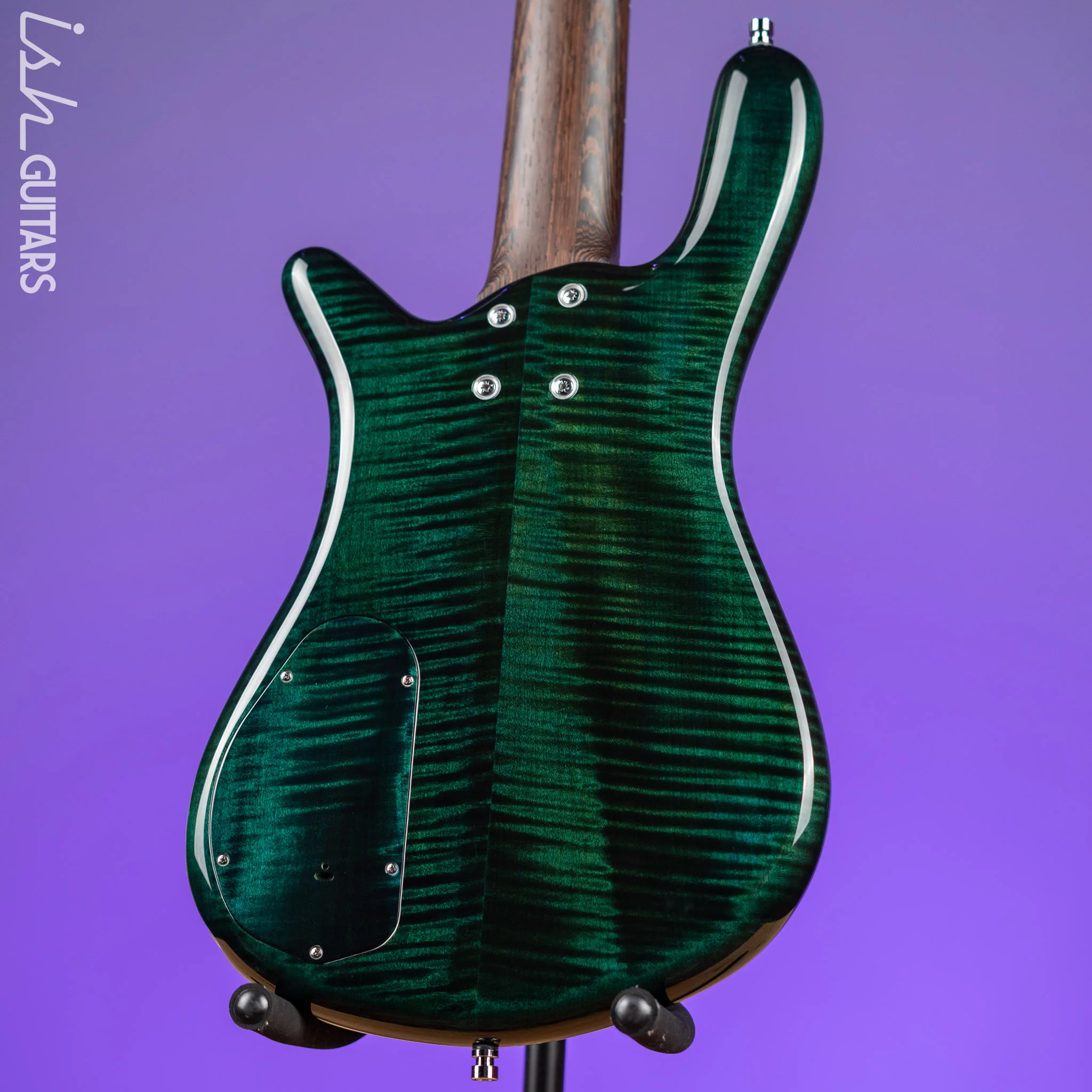 Warwick Custom Shop Streamer LX 5-String Bass Petrol Green NAMM - Image 7