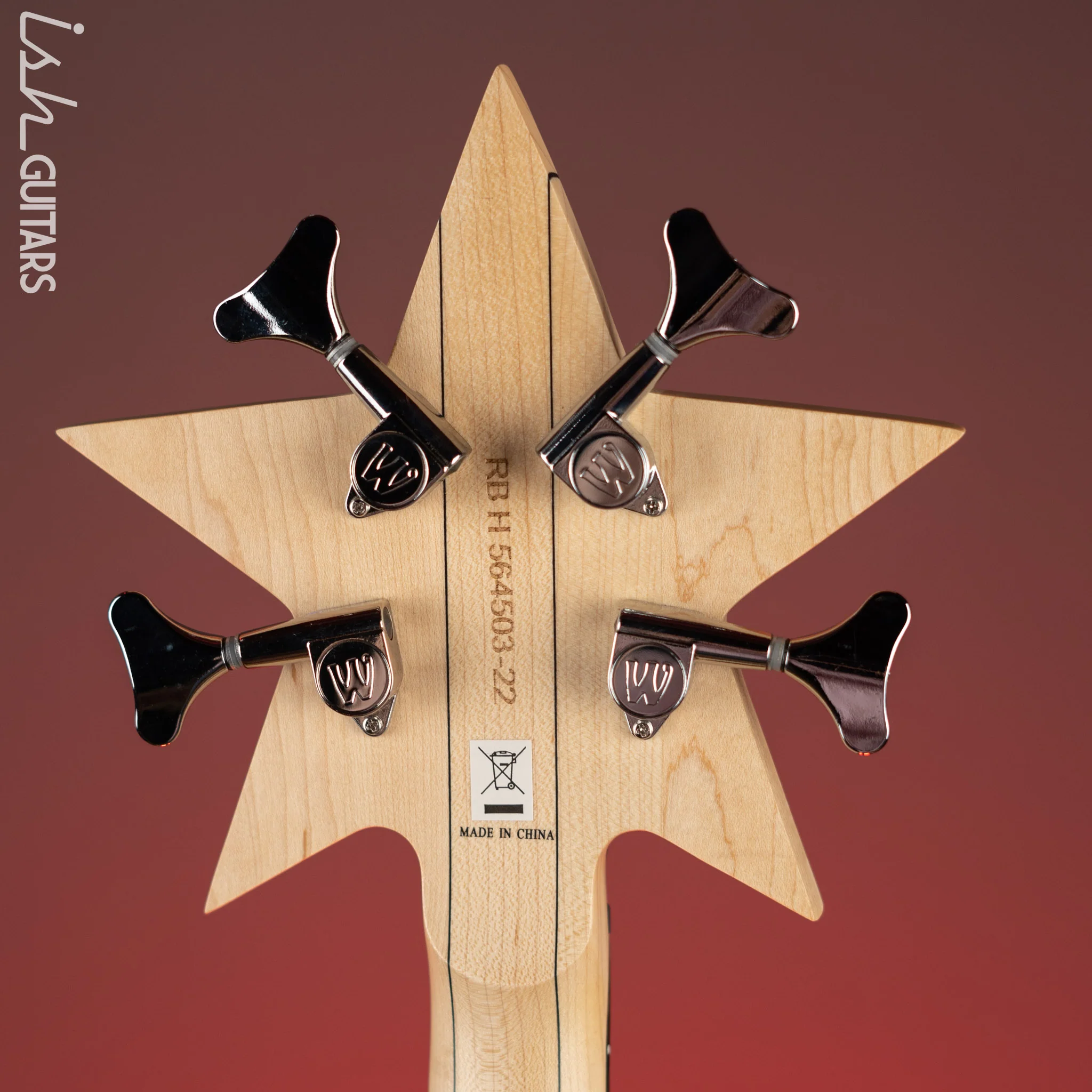Warwick RockBass Artist Line Bootsy Collins "Space Bass" 4-String Bass - Image 10