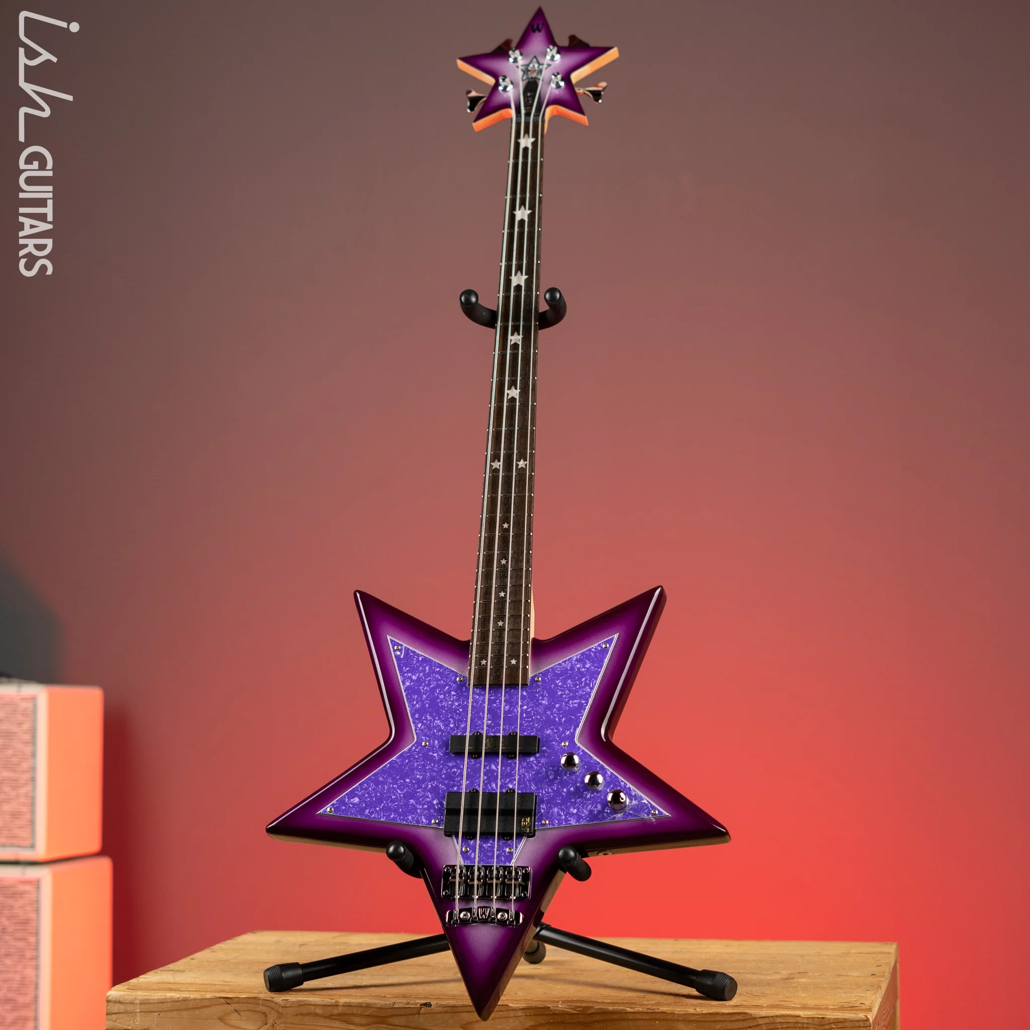 Warwick RockBass Artist Line Bootsy Collins "Space Bass" 4-String Bass - Image 2