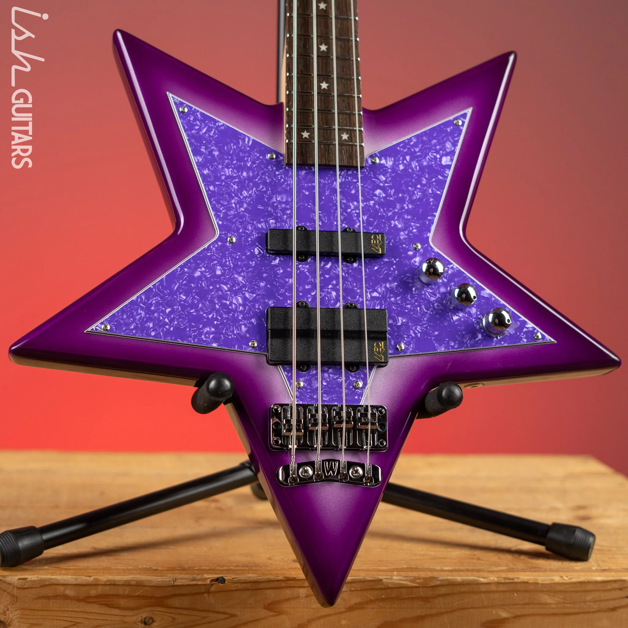 Warwick RockBass Artist Line Bootsy Collins "Space Bass" 4-String Bass B-Stock