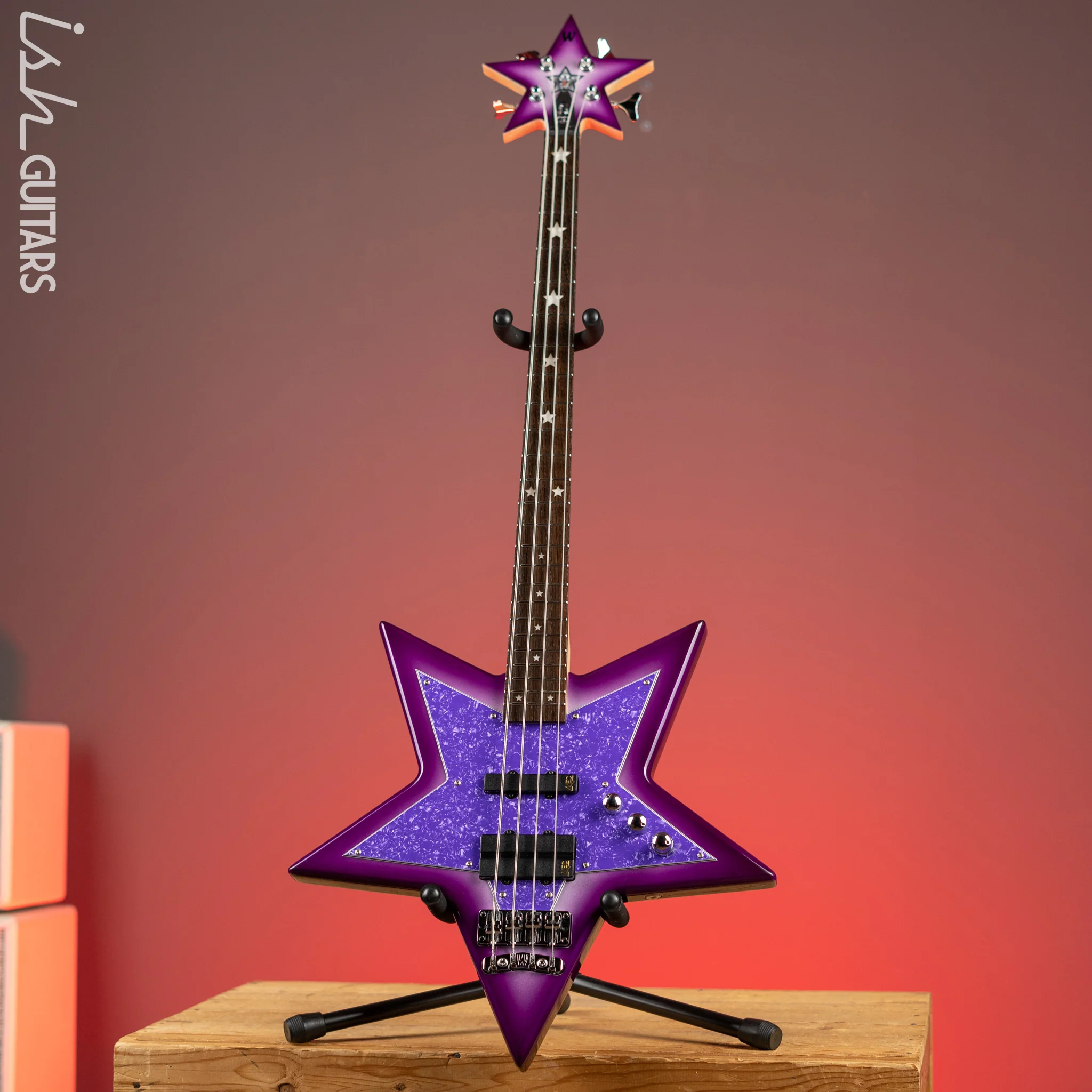 Warwick RockBass Artist Line Bootsy Collins "Space Bass" 4-String Bass B-Stock - Image 2