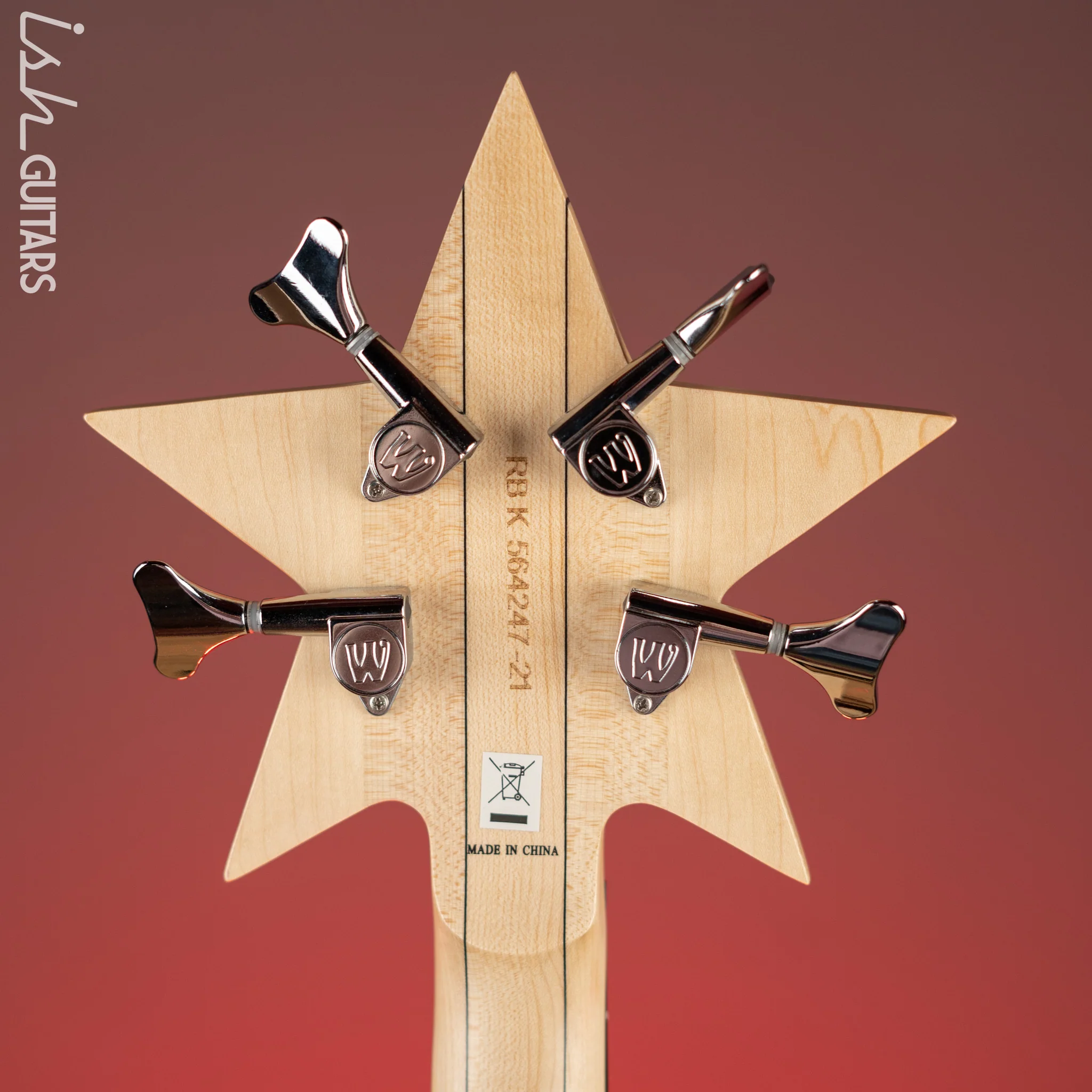 Warwick RockBass Artist Line Bootsy Collins "Space Bass" 4-String Bass B-Stock - Image 11