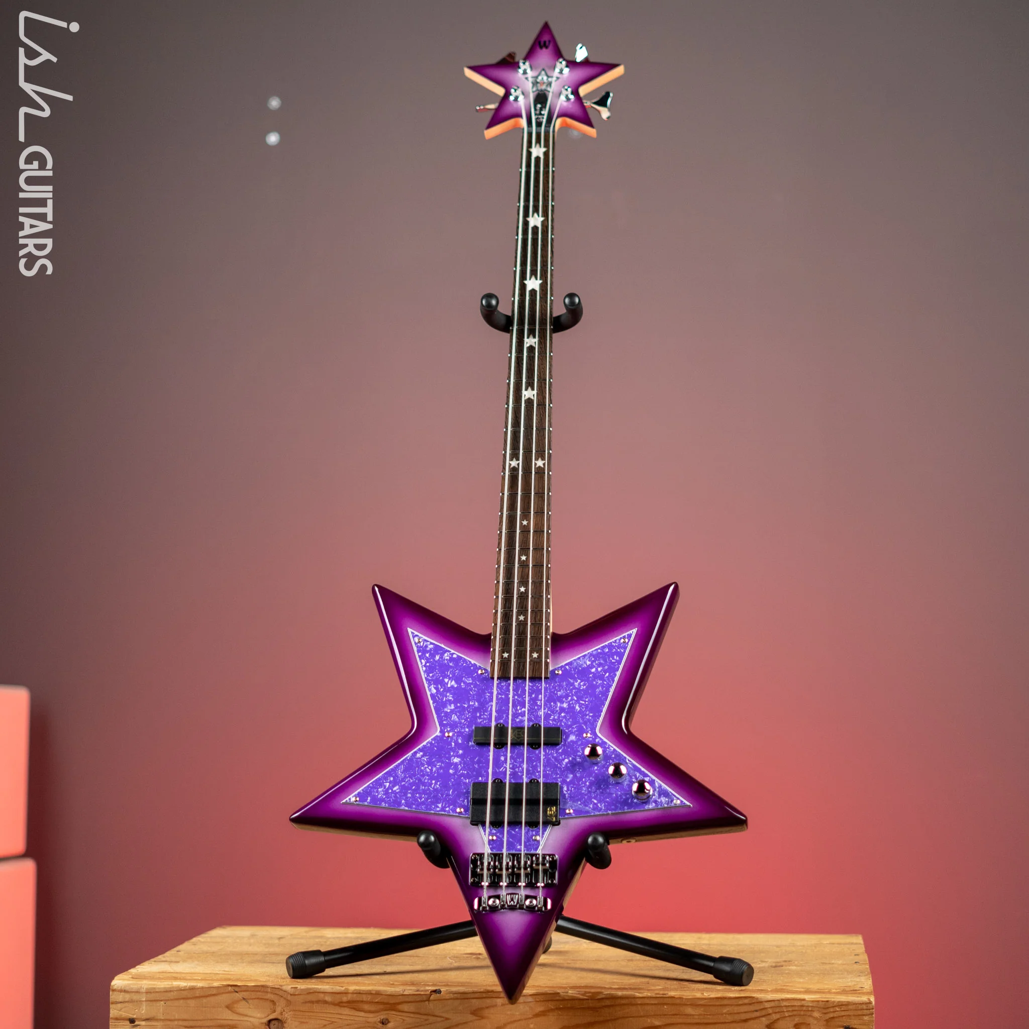 Warwick RockBass Artist Line Bootsy Collins "Space Bass" 4-String Bass - Image 2