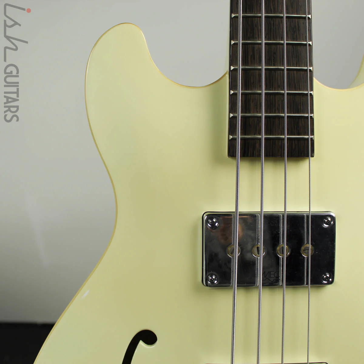 2018 Warwick Teambuilt Pro Series Star Bass Maple 4 Solid Creme White High Polish - Image 4