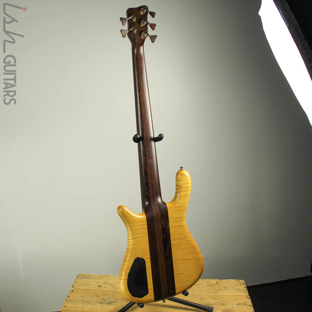 2014 Warwick Streamer Stage I Broadneck 5-String Bass Honey Violin - Image 7